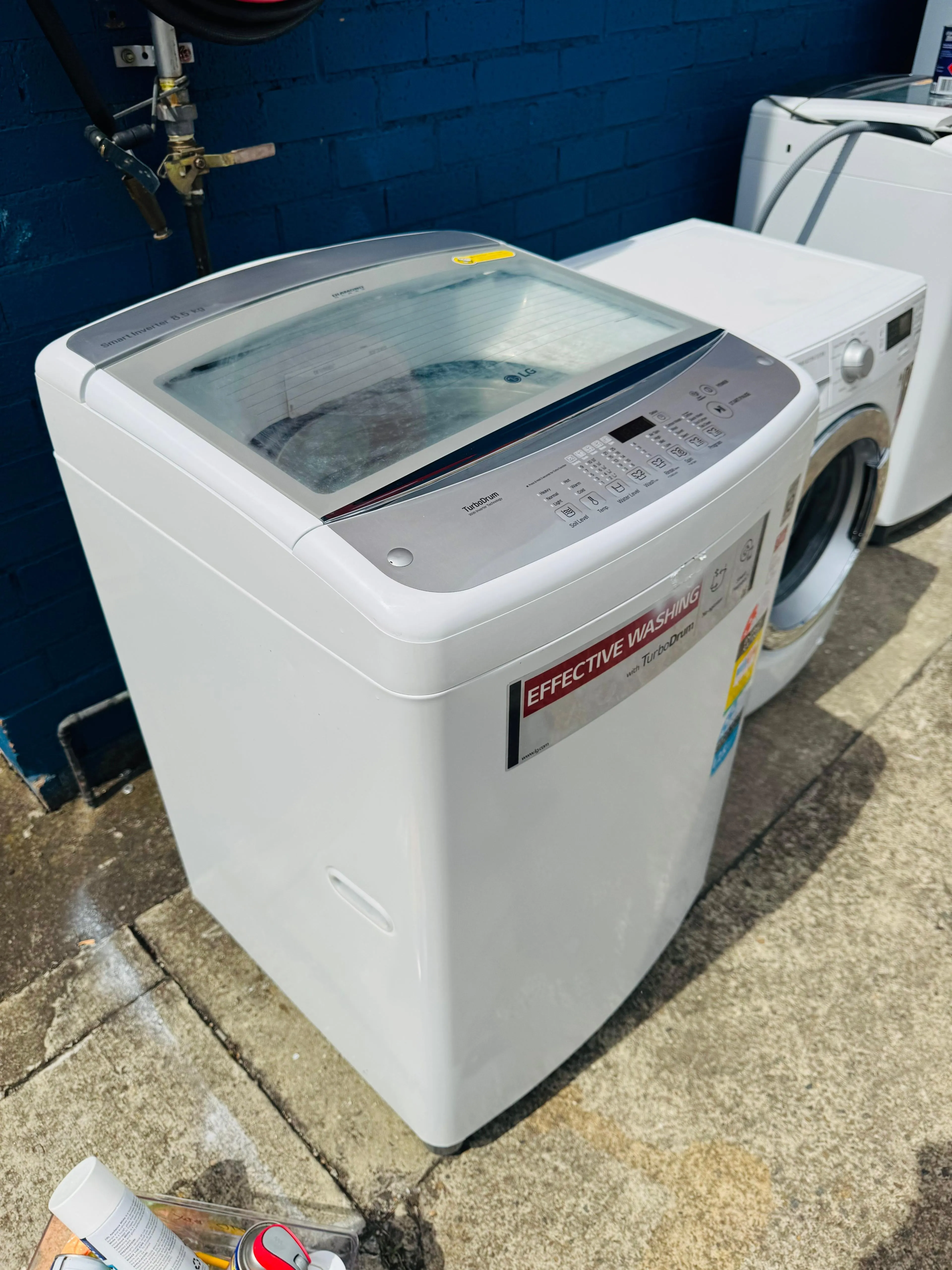 **LG 8.5 KGS TOP LOADER WASHING MACHINE**