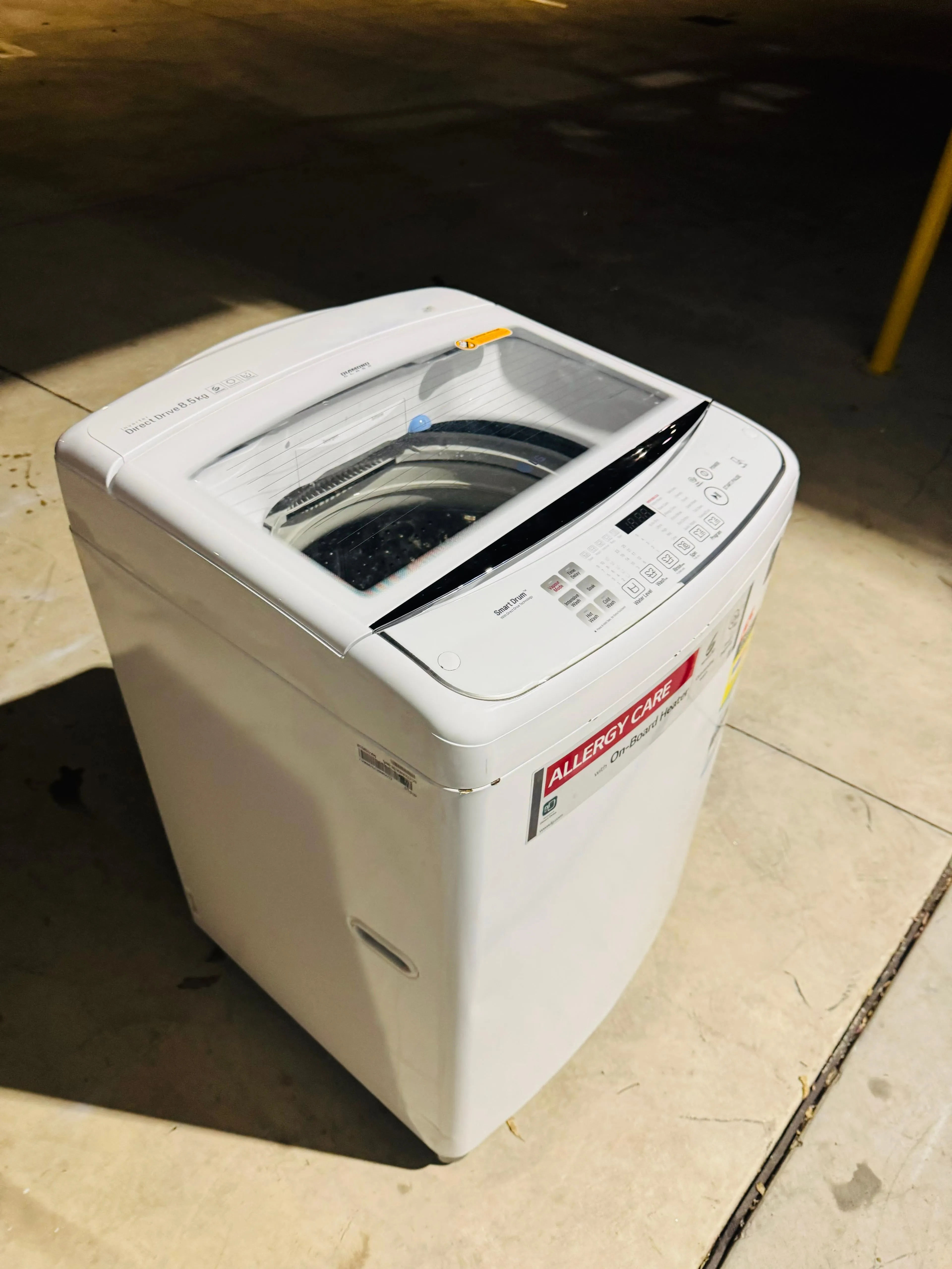 **LG 8.5 KGS TOP LOADER WASHING MACHINE**