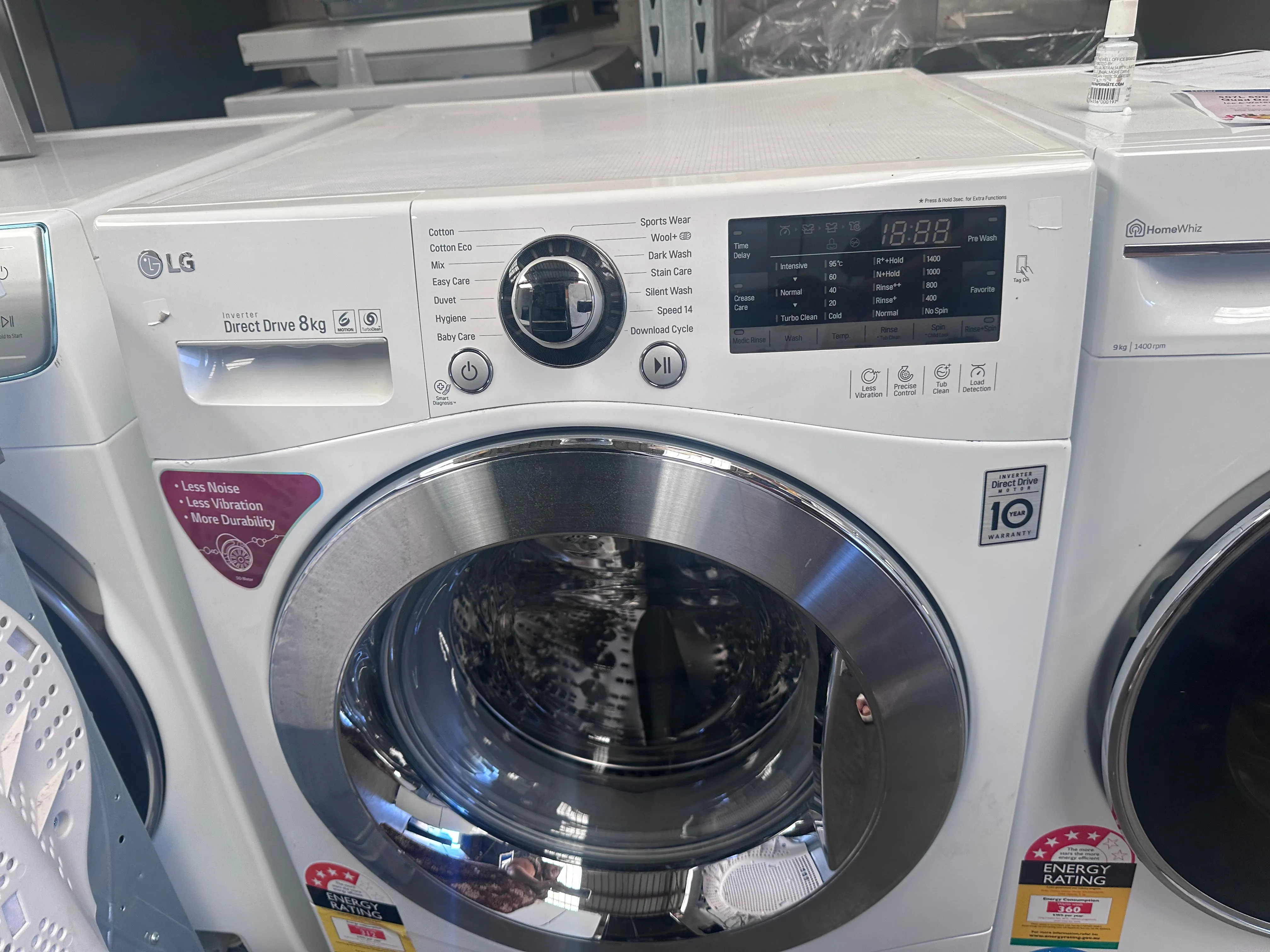 LG 8kg Direct Drive Front Loader [Refurbished]