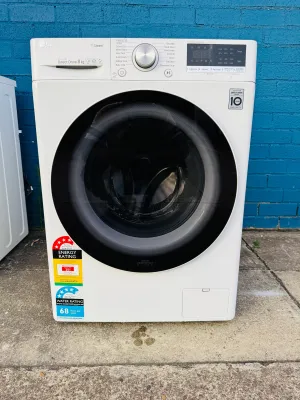 **LG 8KGS FRONT LOADER WASHING MACHINE**