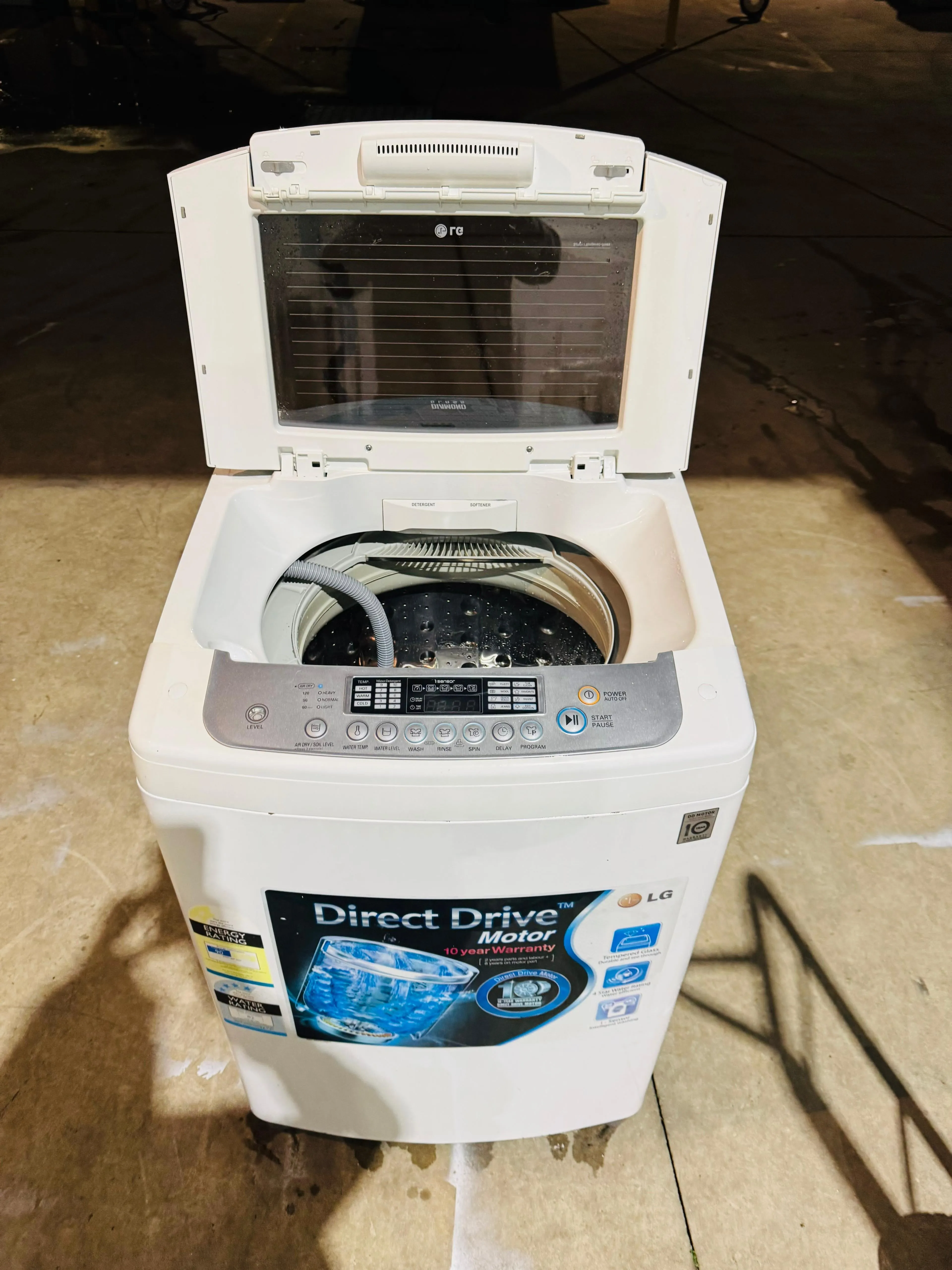 **LG 8KGS TOP LOADER WASHING MACHINE**