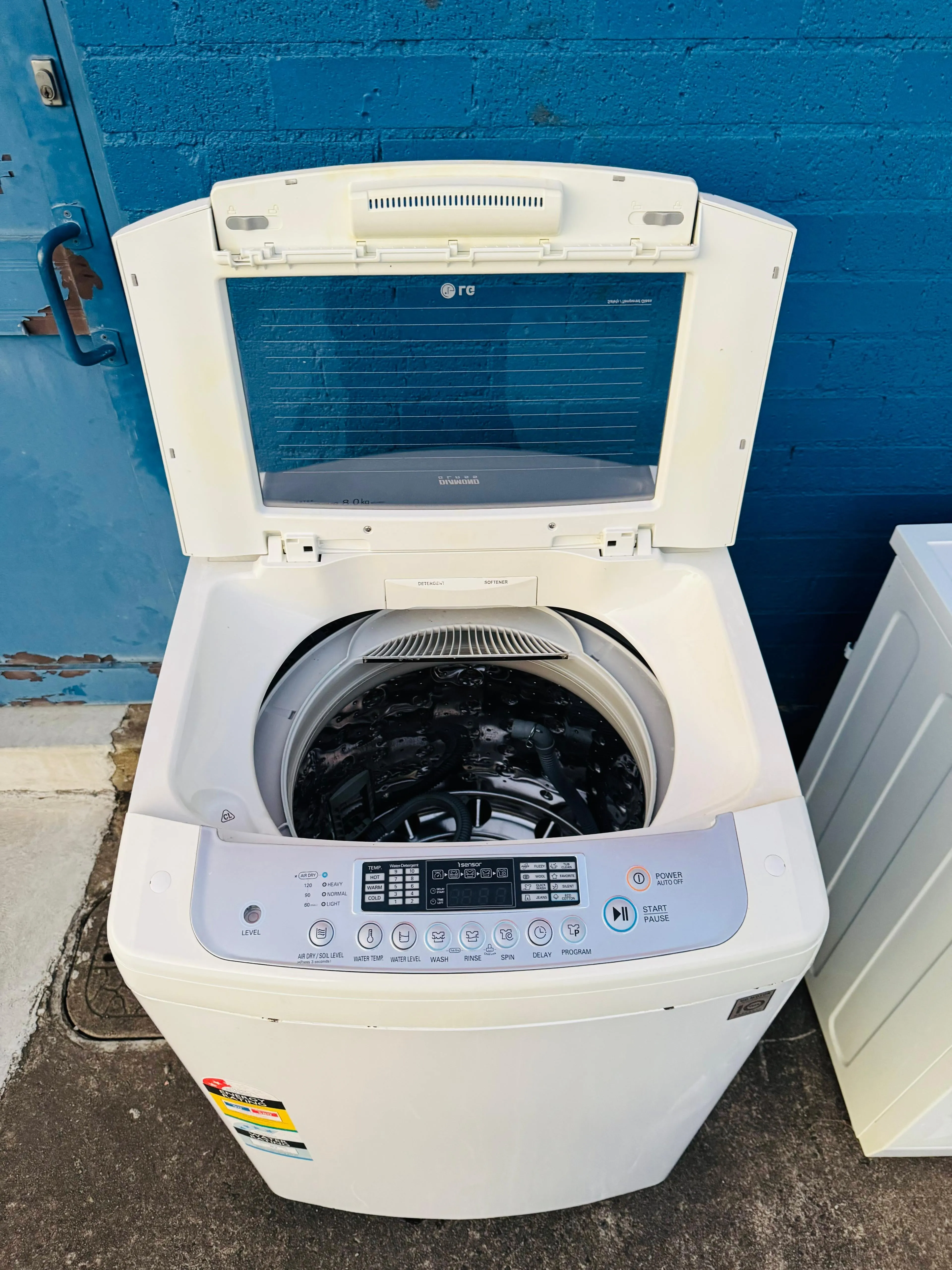 **LG 8KGS TOP LOADER WASHING MACHINE**