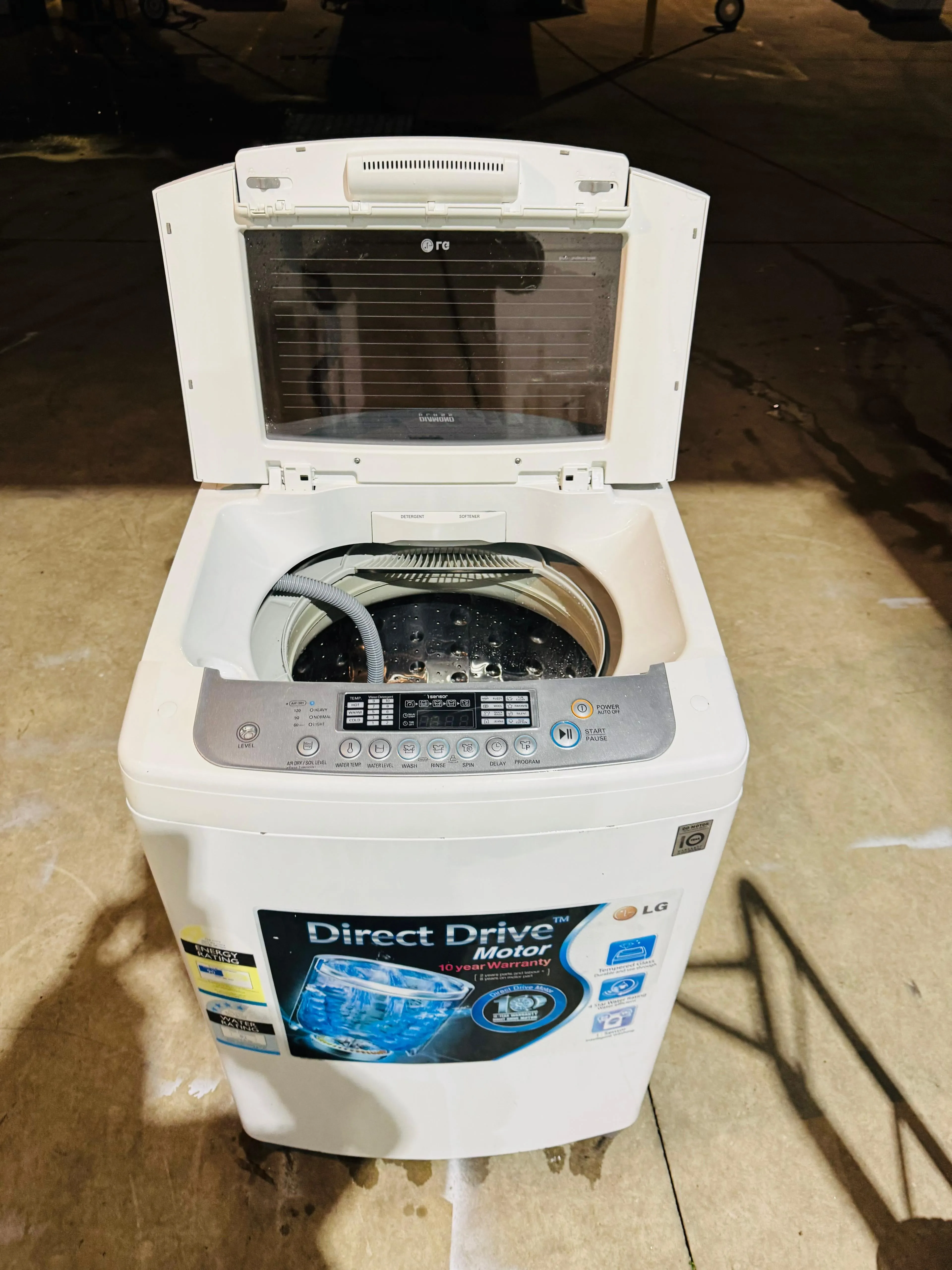 **LG 8KGS TOP LOADER WASHING MACHINE**