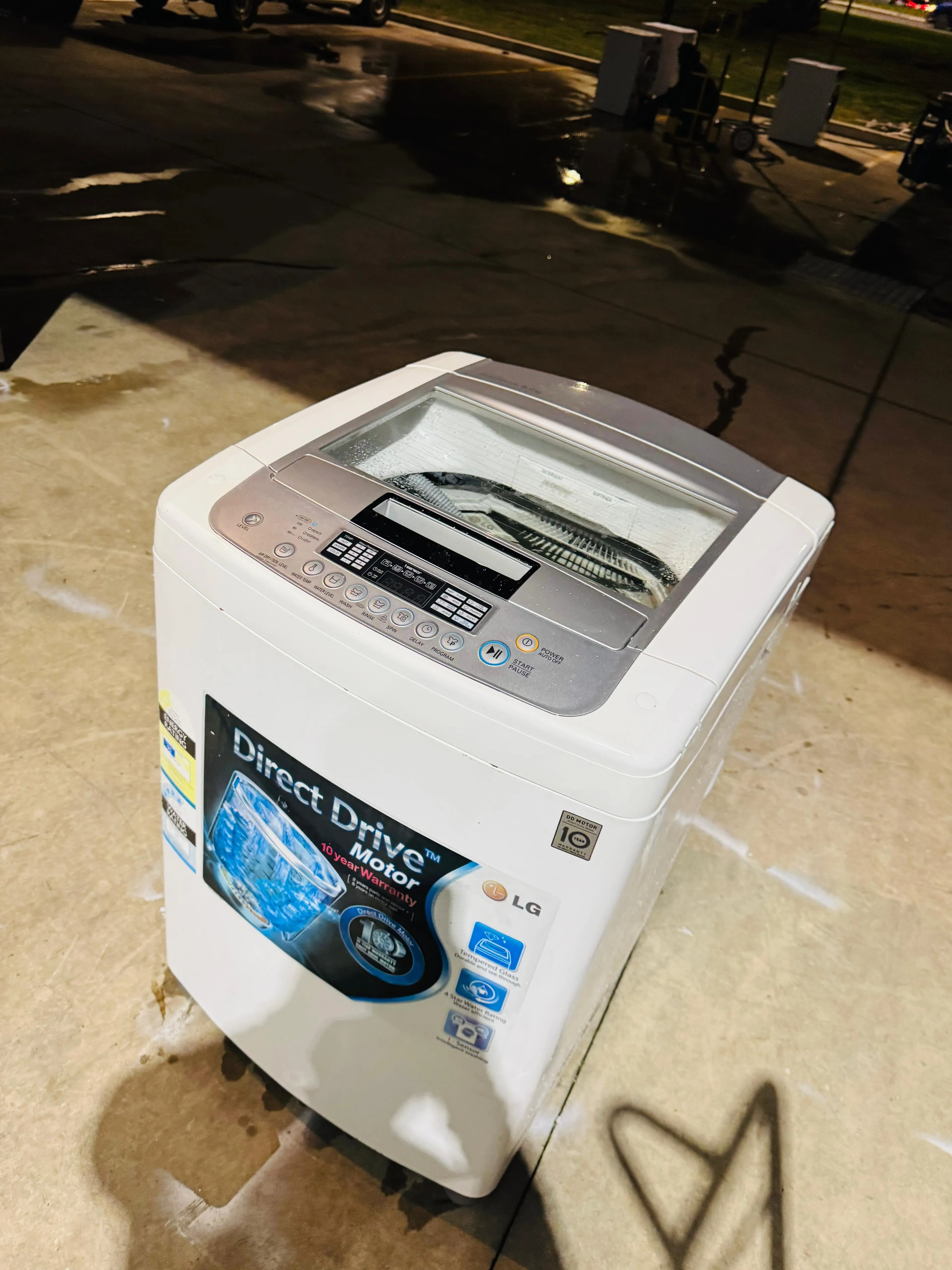 **LG 8KGS TOP LOADER WASHING MACHINE**