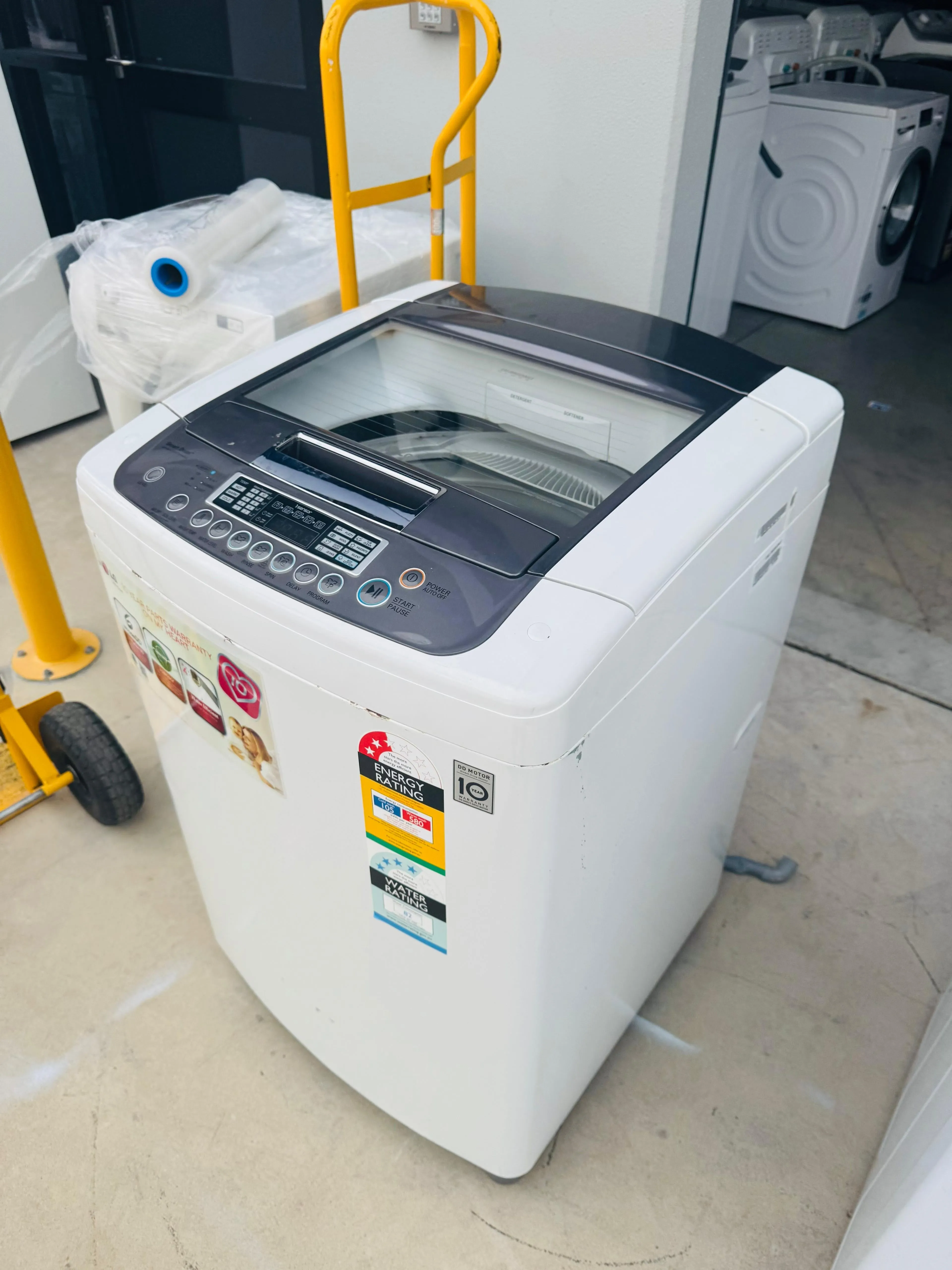 **LG 8KGS TOP LOADER WASHING MACHINE**
