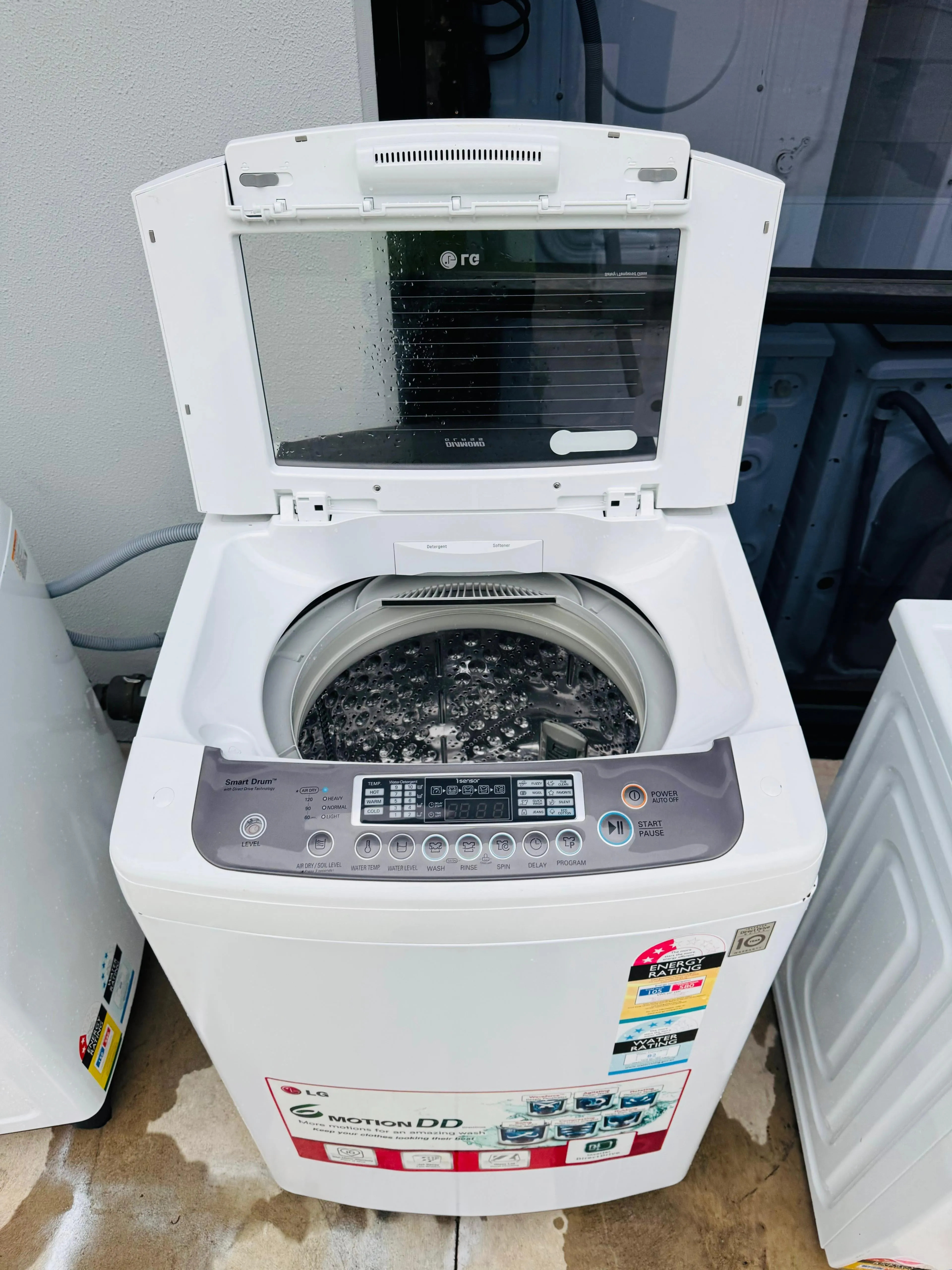 **LG 8KGS TOP LOADER WASHING MACHINE**