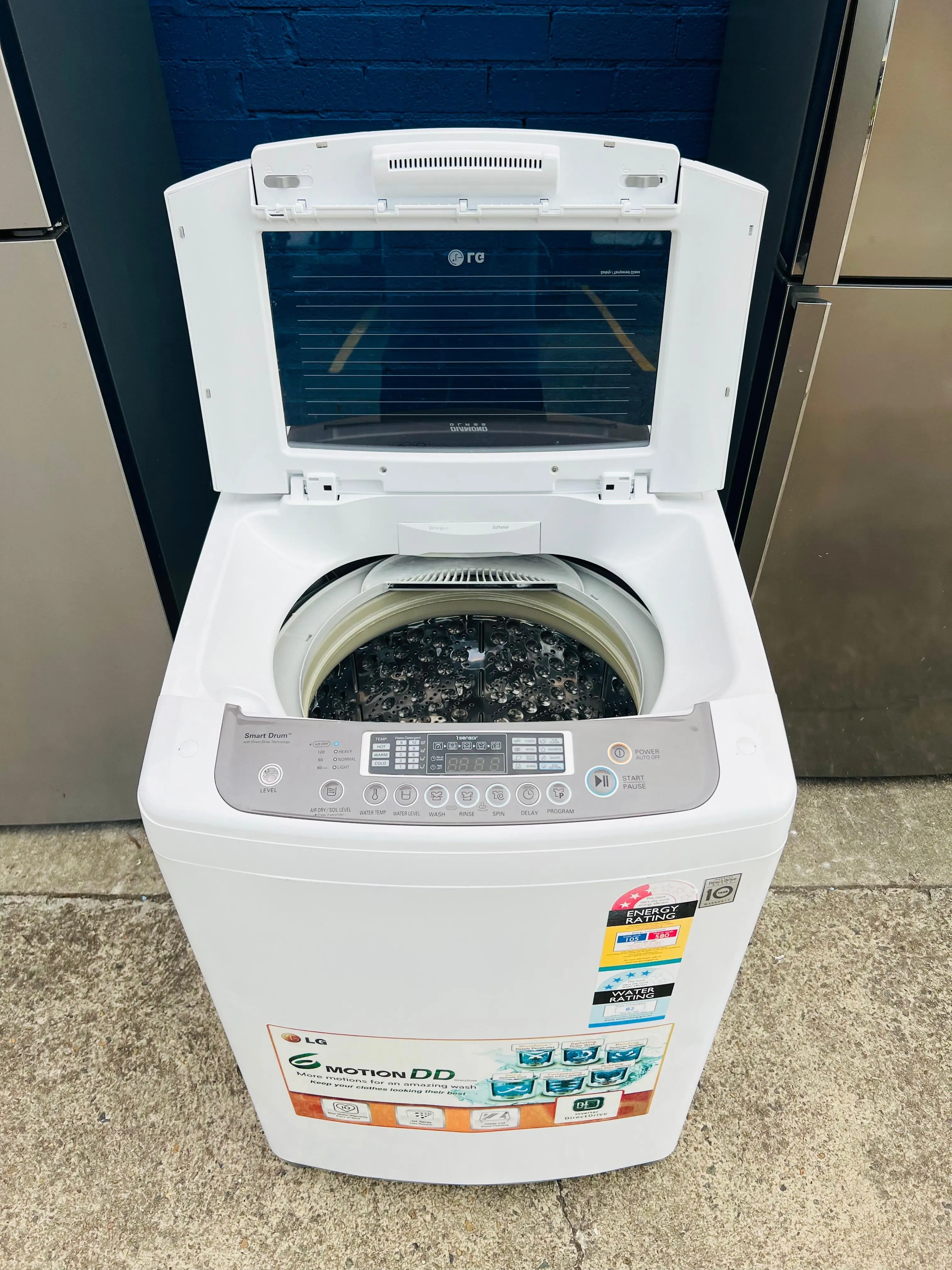 **LG 8KGS TOP LOADER WASHING MACHINE**