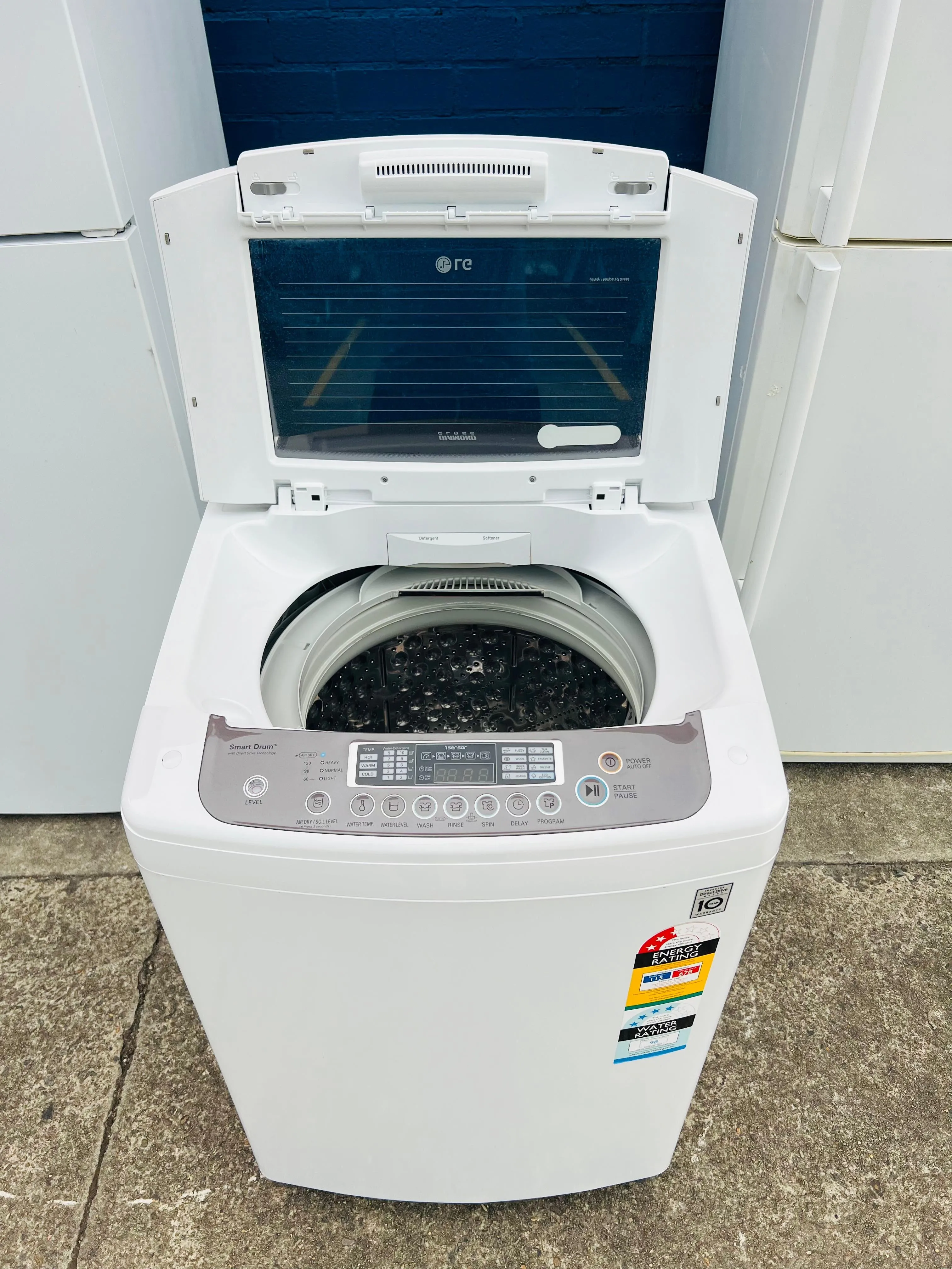 **LG 9.5 KGS TOP LOADER WASHING MACHINE**