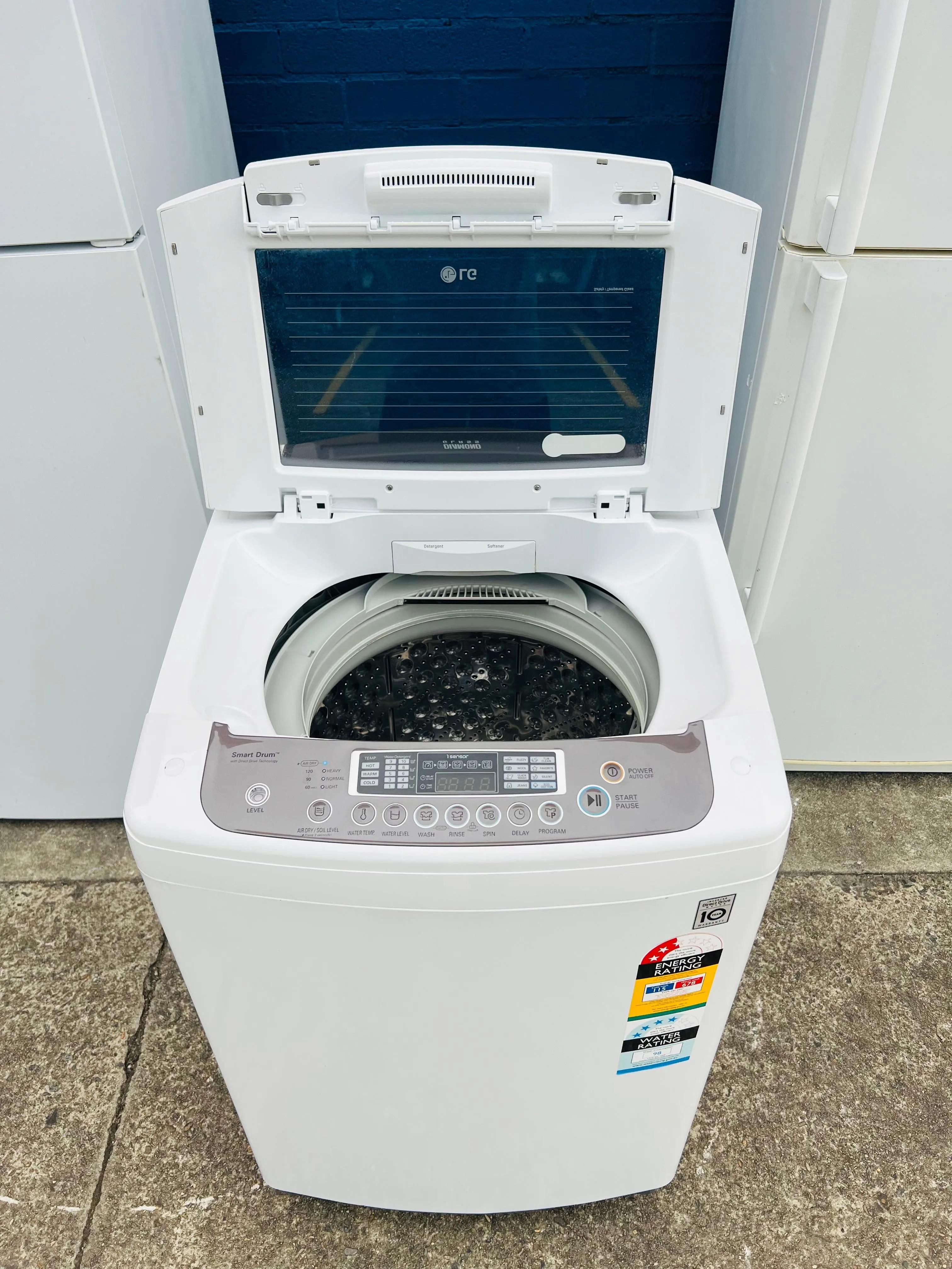 **LG 9.5 KGS TOP LOADER WASHING MACHINE**