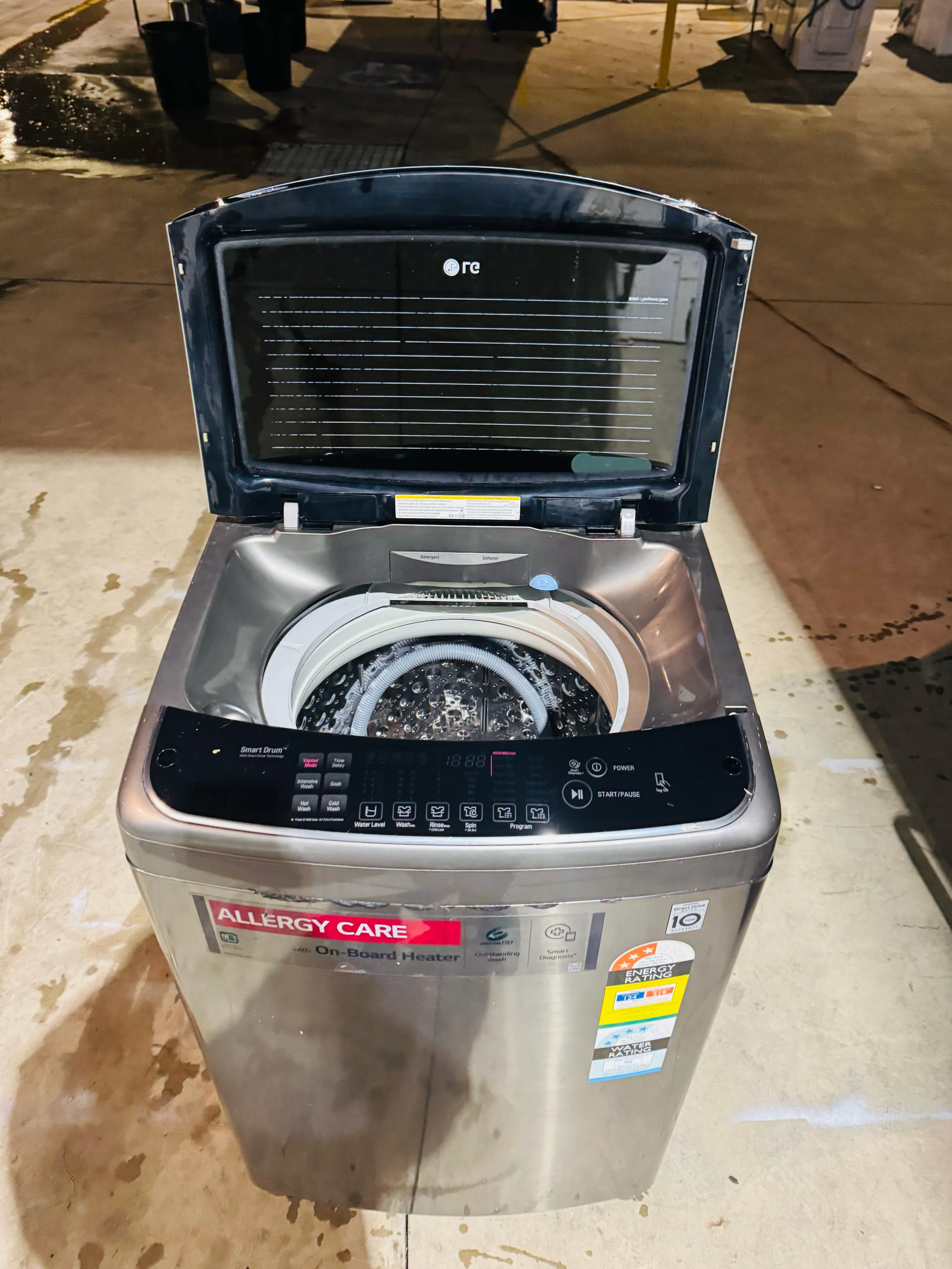 **LG 9.5KGS  TOP LOADER WASHING MACHINE** FREE DELIVERY