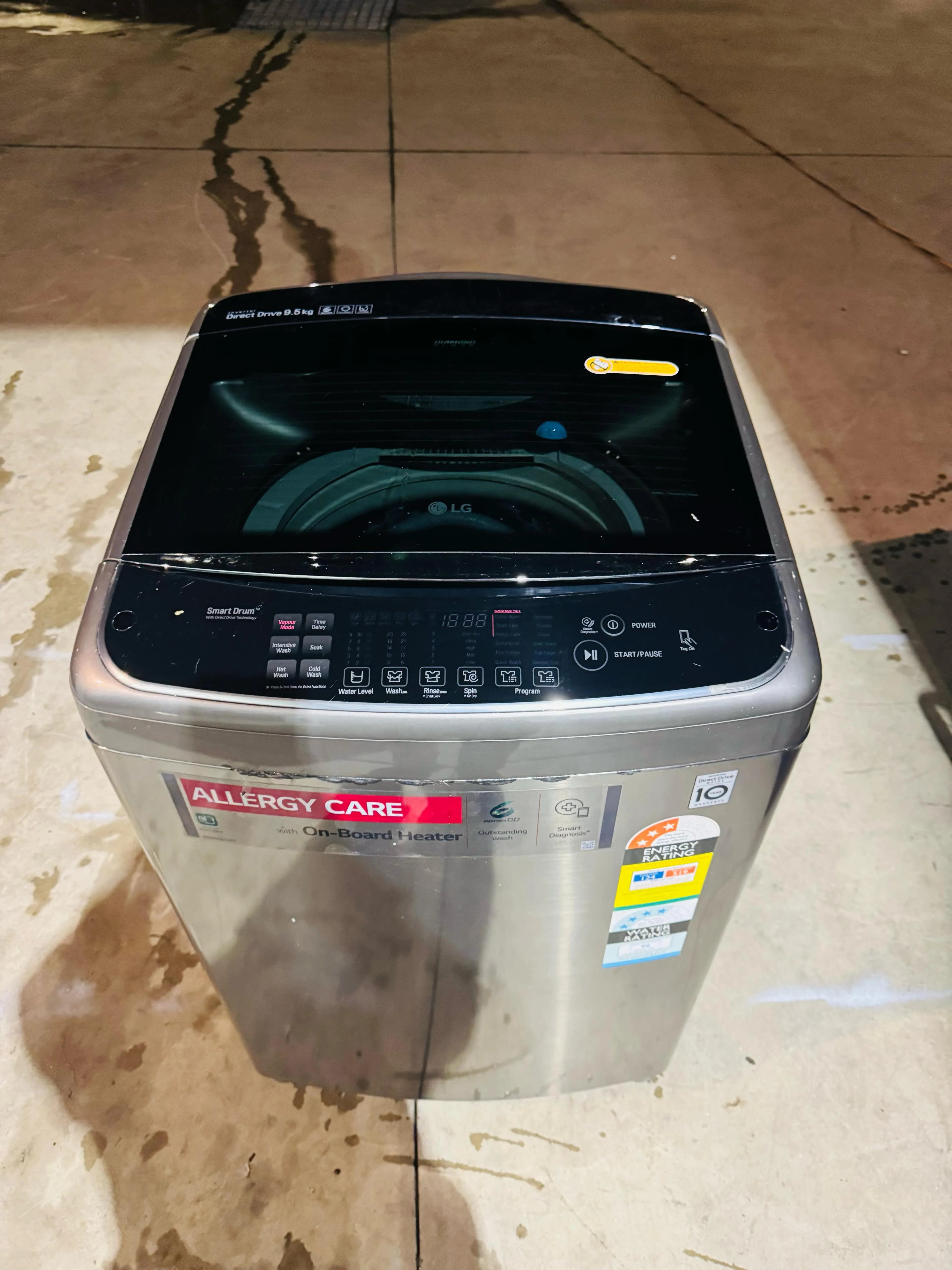 **LG 9.5KGS  TOP LOADER WASHING MACHINE** FREE DELIVERY