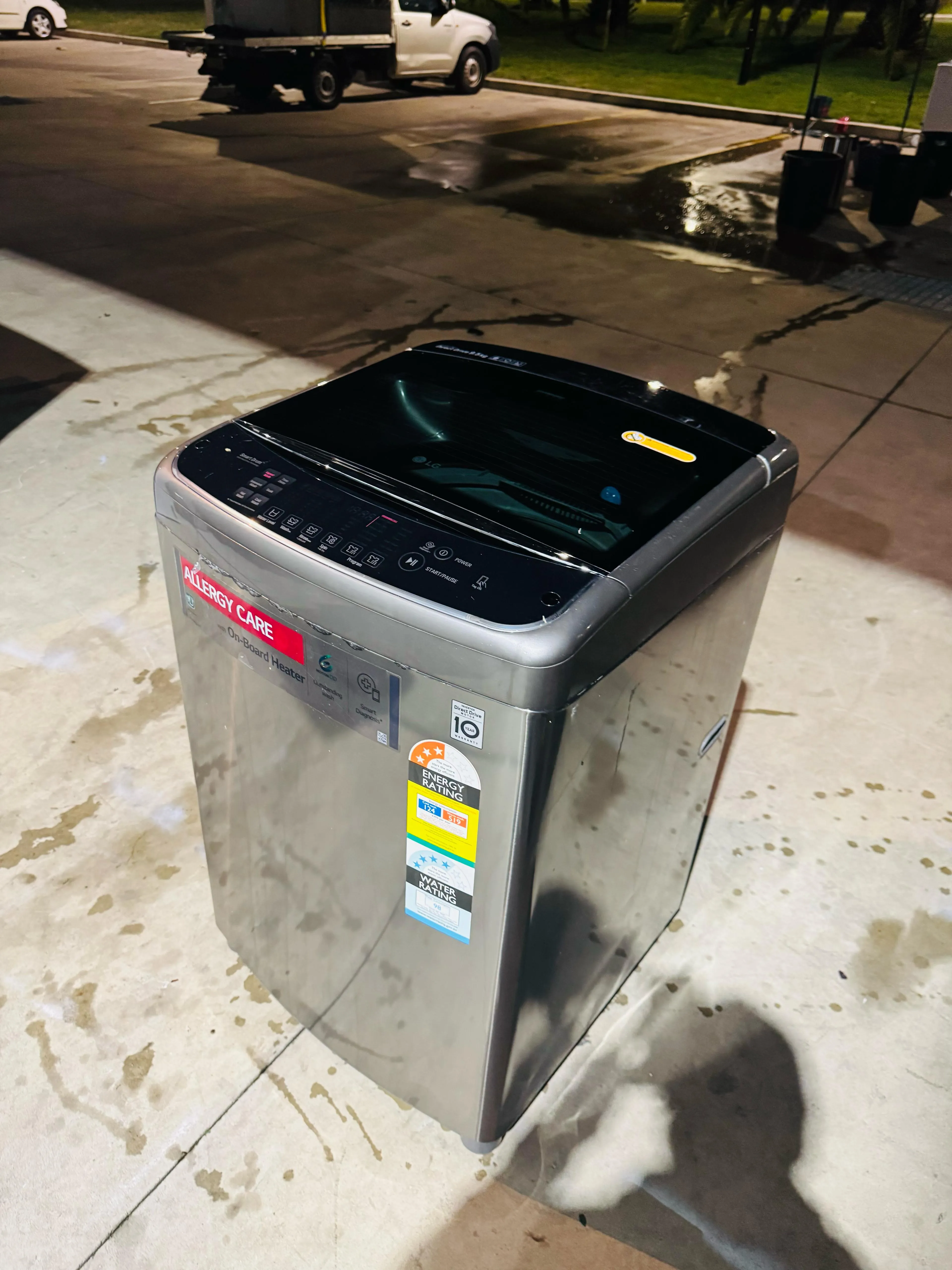 **LG 9.5KGS  TOP LOADER WASHING MACHINE** FREE DELIVERY
