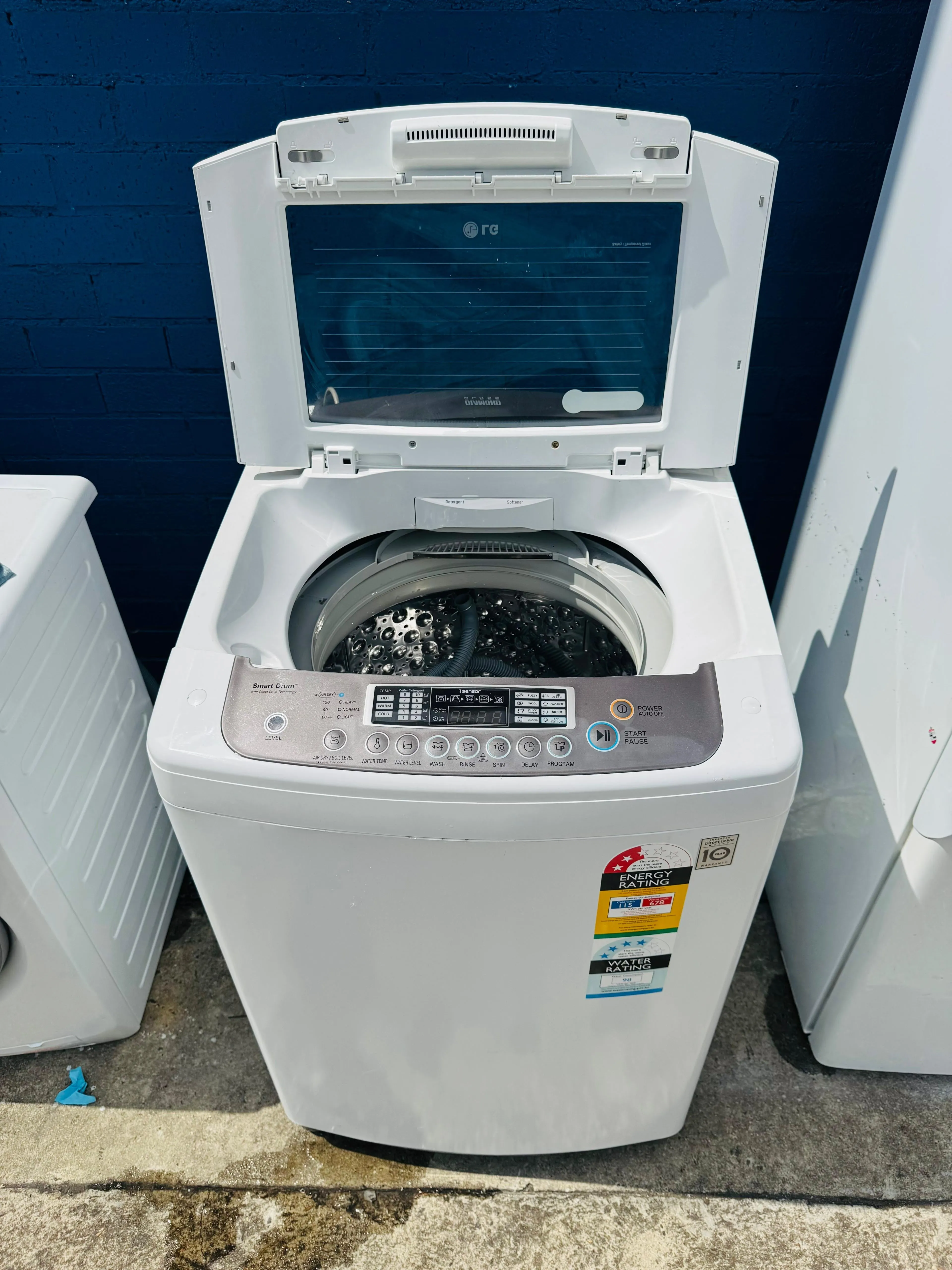 **LG 9.5KGS TOP LOADER WASHING MACHINE**