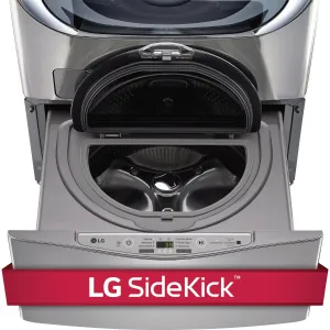 LG Appliances Graphite Steel Sidekick Pedestal Washer (1.1 Cu. Ft.) - WD200CV