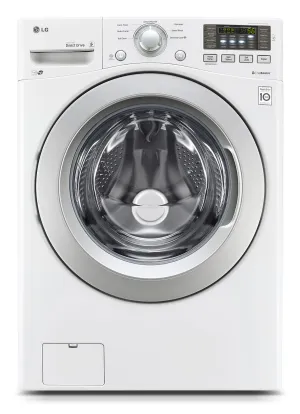 LG Appliances White Front-Load Washer (5.2 Cu. Ft. IEC) - WM3270CW
