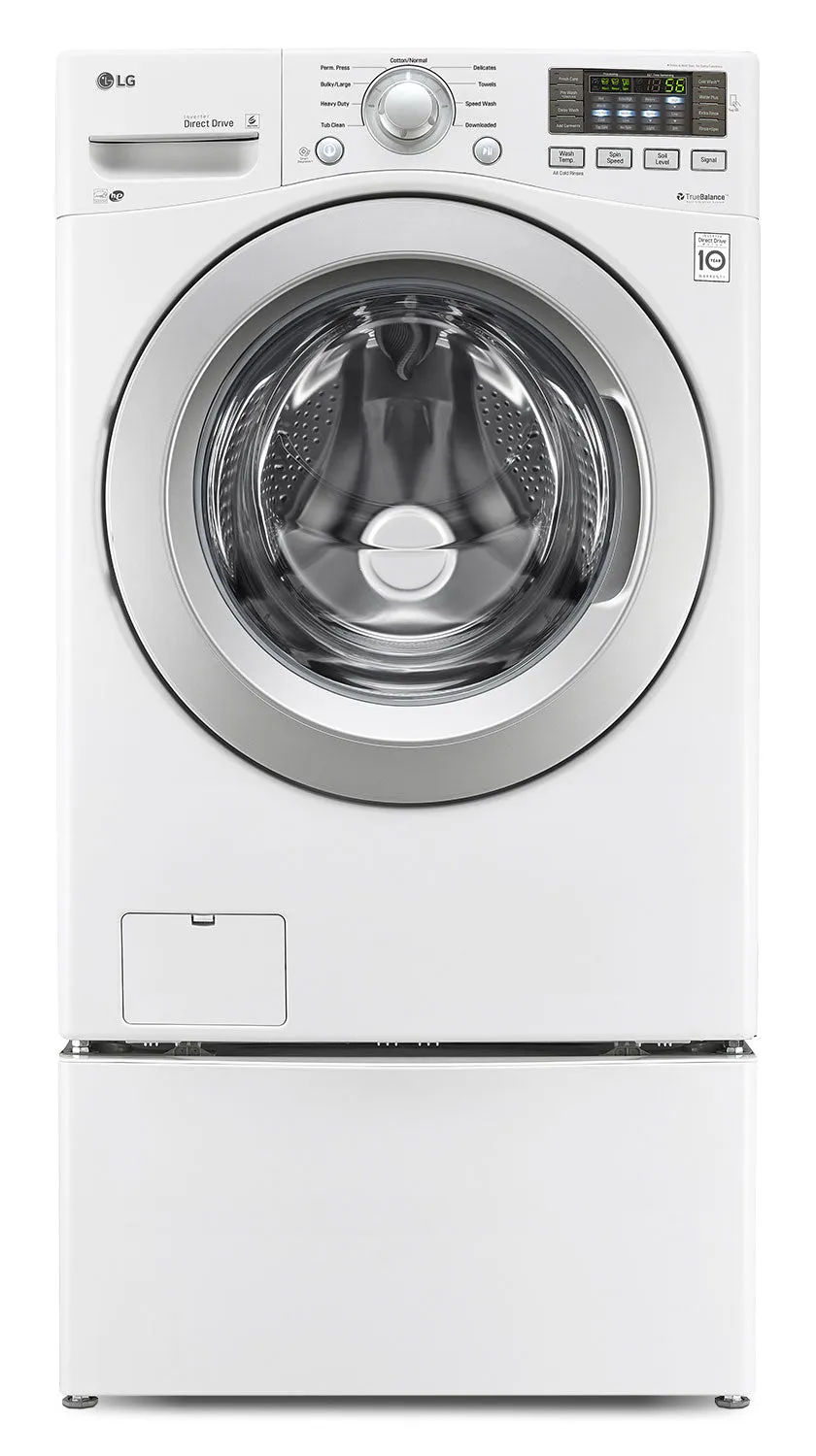 LG Appliances White Front-Load Washer (5.2 Cu. Ft. IEC) - WM3270CW