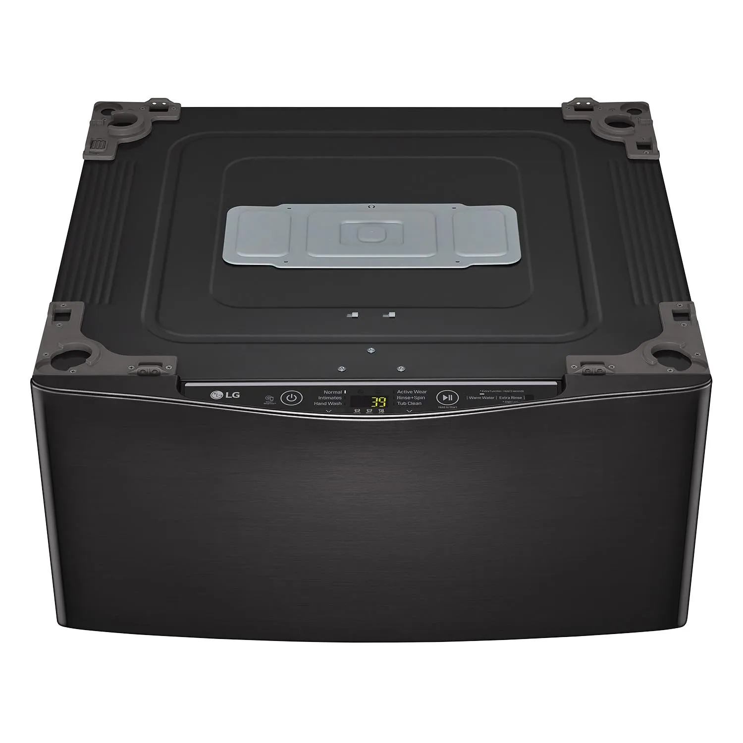 LG Black 29" SideKick Pedestal Washer (1 Cu. Ft) - WD200CB