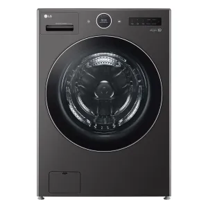 LG Black Steel All-in-One Ventless Washer/Dryer Combo with Inverter HeatPump Technology and Direct Drive Motor (5.8 cu. ft. - WM6998HBA