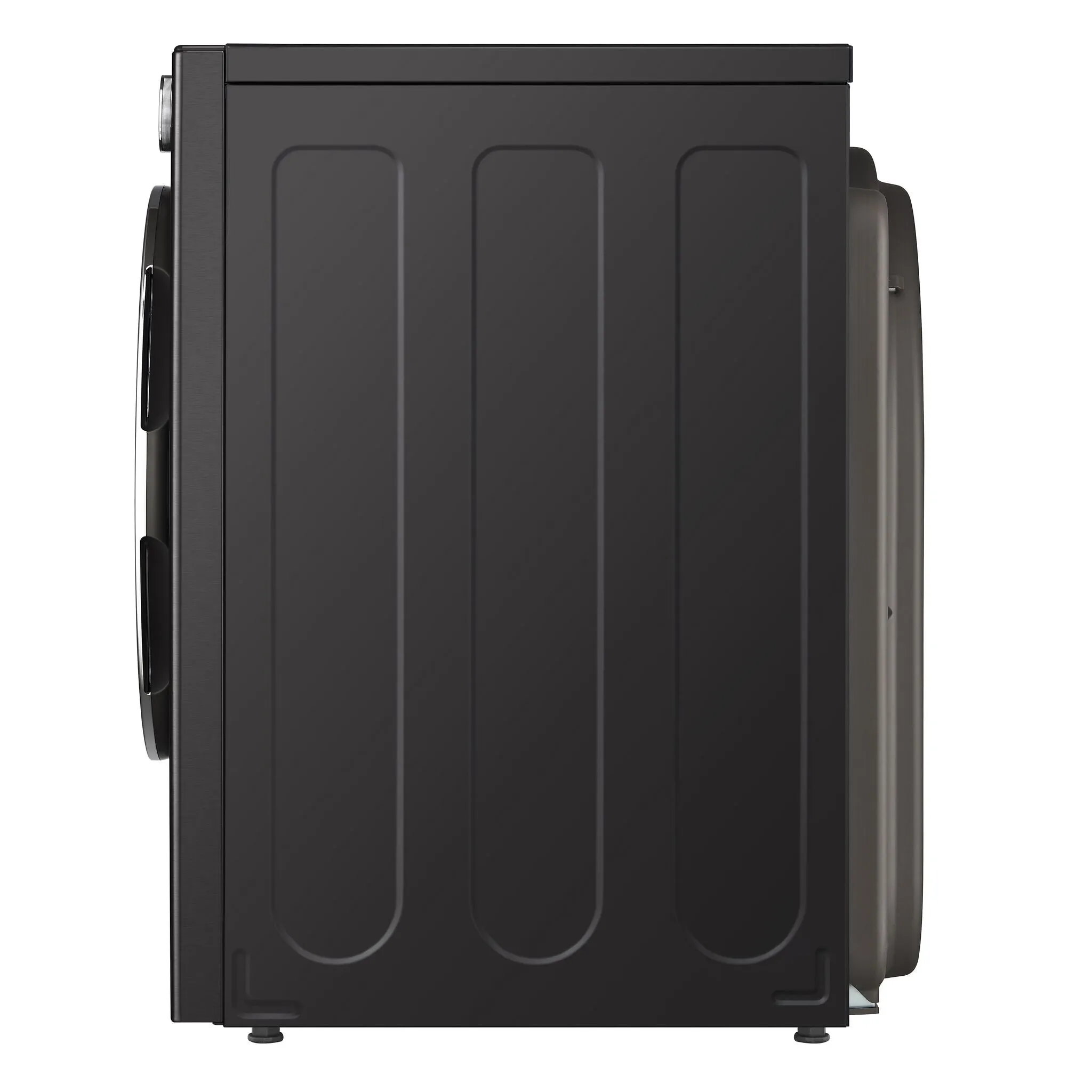 LG Black Steel Smart Front Load Dryer with Dual Inverter HeatPump Technology (7.8 Cu.ft) - DLHC6702B