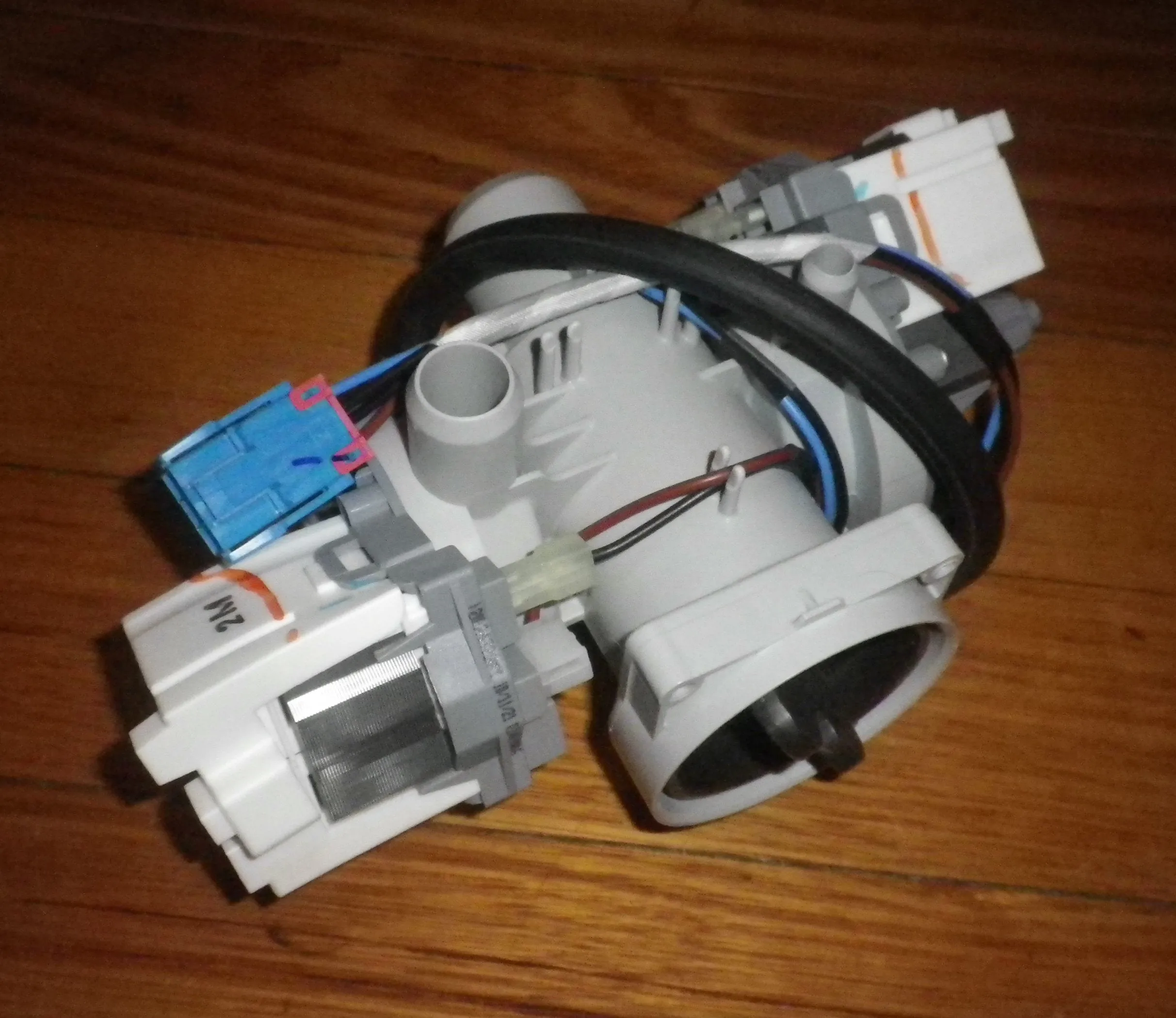 LG Complete Dual Magnetic Drain Pump Motor Assy - Part # 5859ER1002M