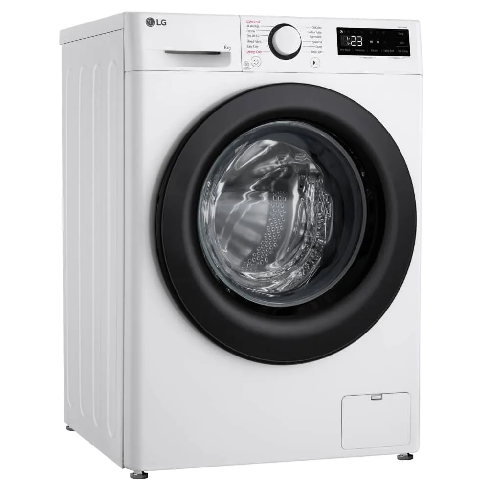 LG F2Y508WBLN1 8kg 1200 Spin Washing Machine