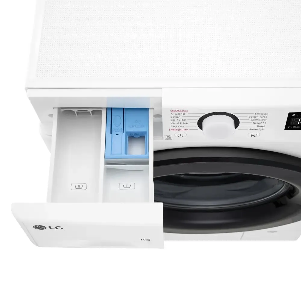 LG F4Y510WBLN1 10kg 1400 Spin Washing Machine