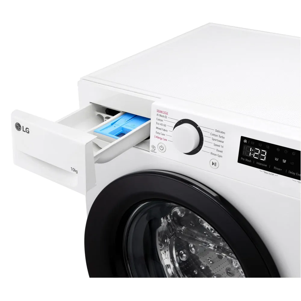 LG F4Y510WBLN1 10kg 1400 Spin Washing Machine