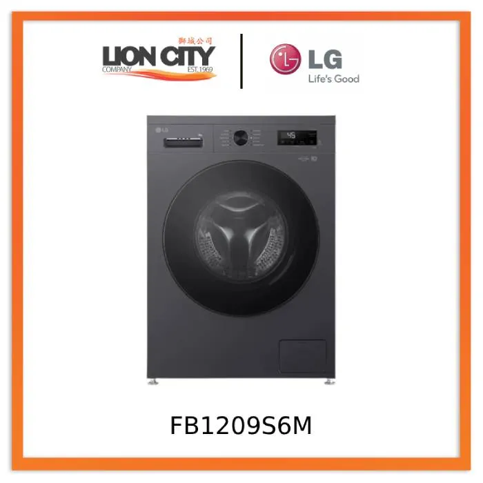 LG FB1209S6M 9kg Front Load Washer