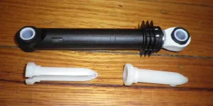 LG Front Load Washer Side Suspension Damper Strut w Pins - Part # 383EER3001U