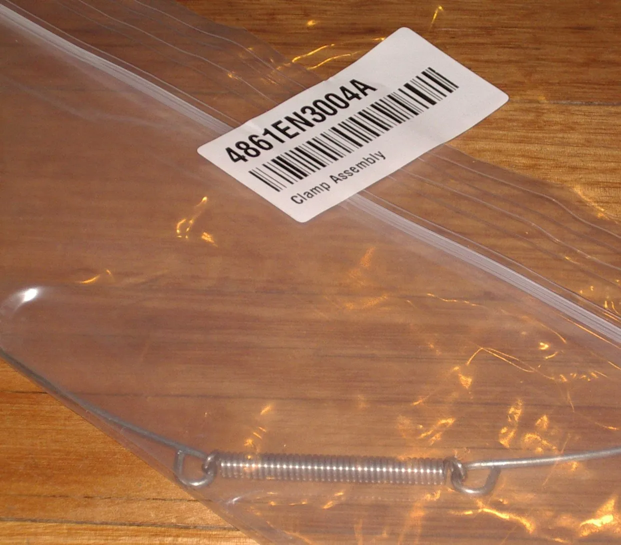 LG Front Loader Gasket to Front Panel Wire Clamp - Part # 4861EN3004A
