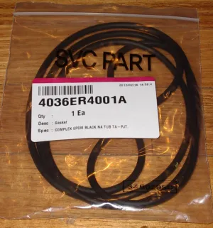 LG Front Loader Outer Tub Shell Gasket - Part # 4036ER4001A