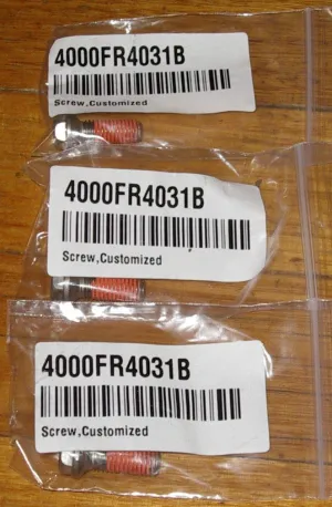 LG Front Loader Stainless Steel Spider Mounting Bolts (Pkt 3) - Part # LGF047