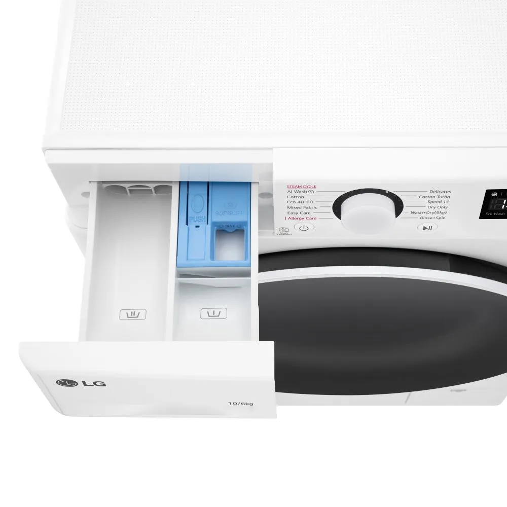 LG FWY606WWLN1 10kg/6kg Washer Dryer