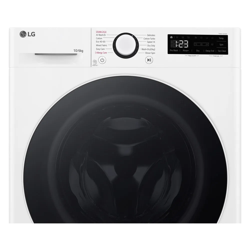 LG FWY606WWLN1 10kg/6kg Washer Dryer