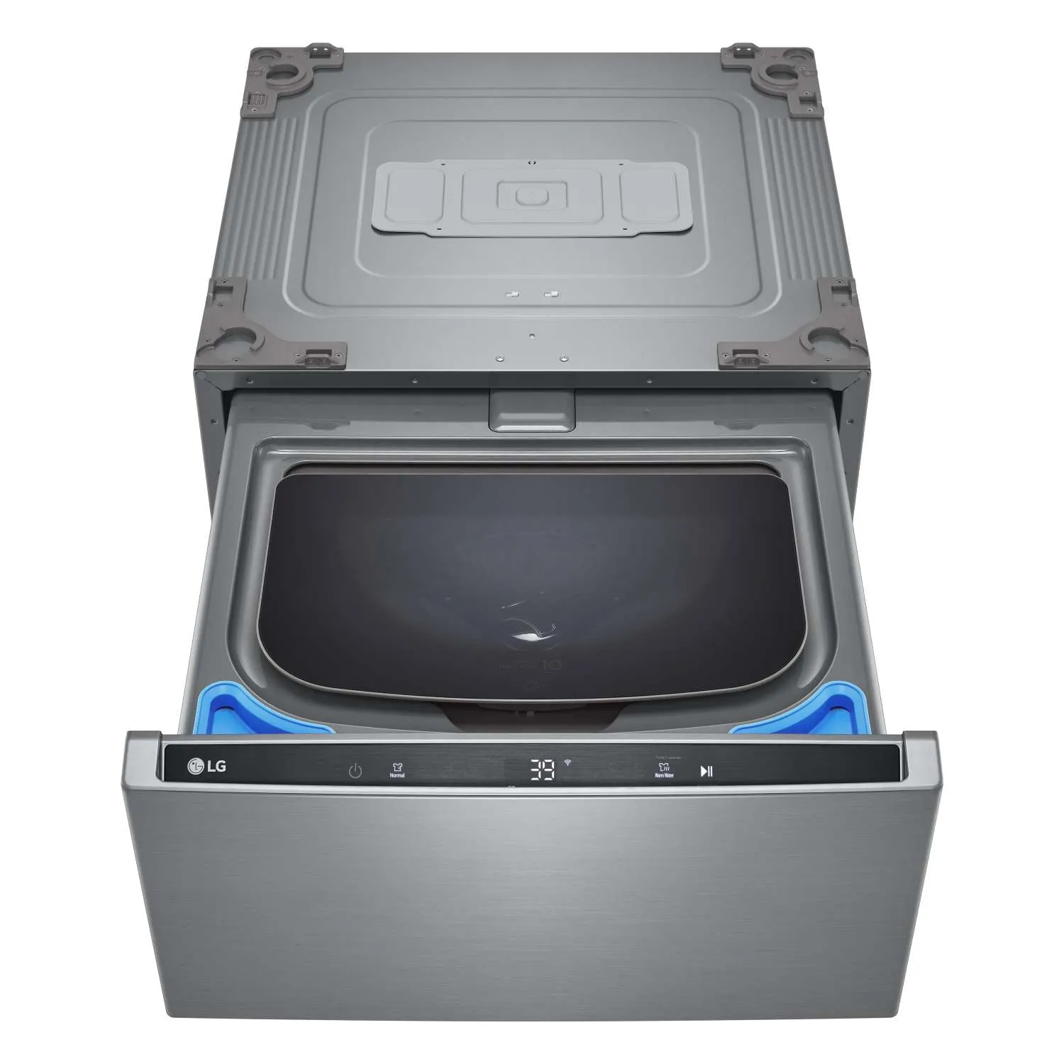 LG Graphite Steel 27'' LG SideKick Pedestal Washer (1 Cu. Ft) - WD300CV