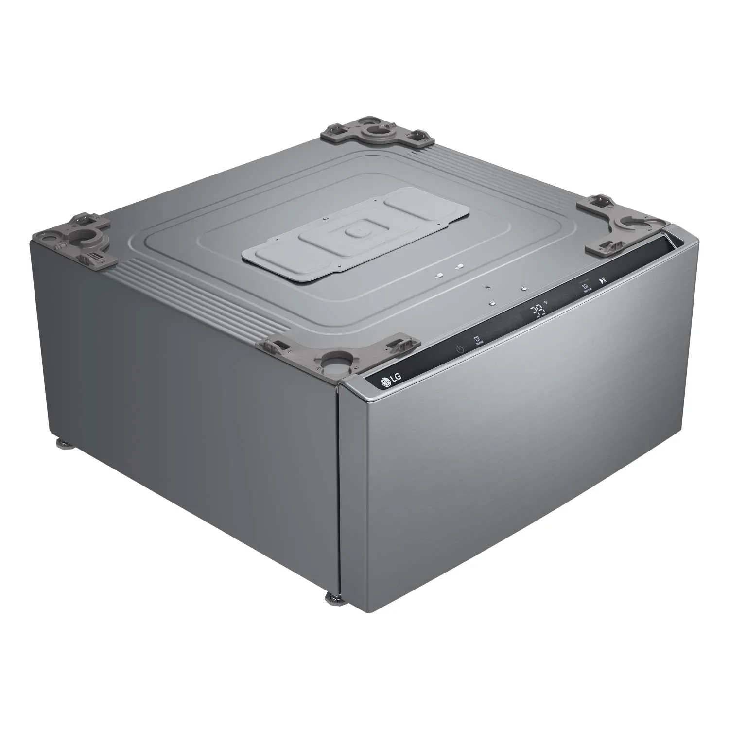 LG Graphite Steel 27'' LG SideKick Pedestal Washer (1 Cu. Ft) - WD300CV