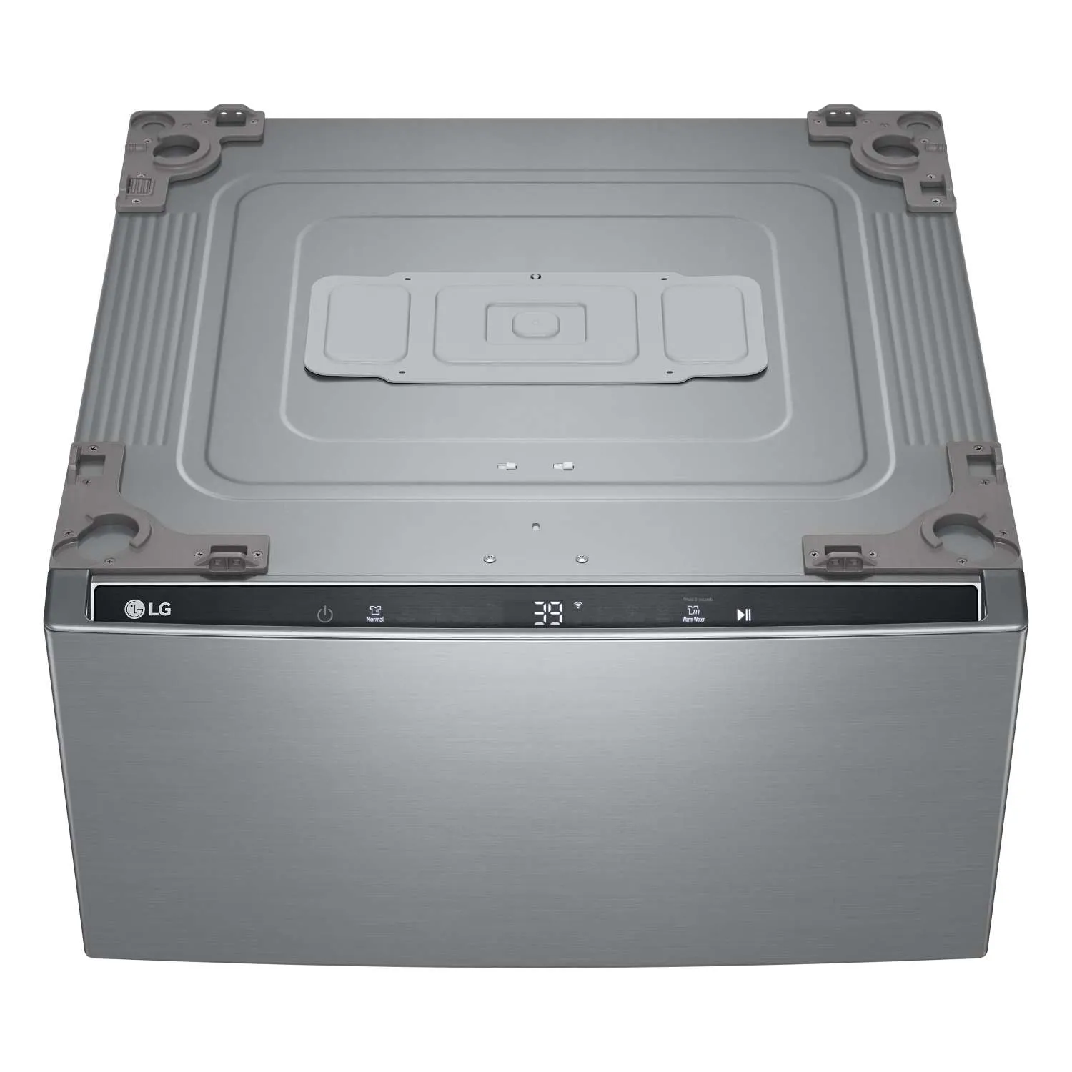 LG Graphite Steel 27'' LG SideKick Pedestal Washer (1 Cu. Ft) - WD300CV