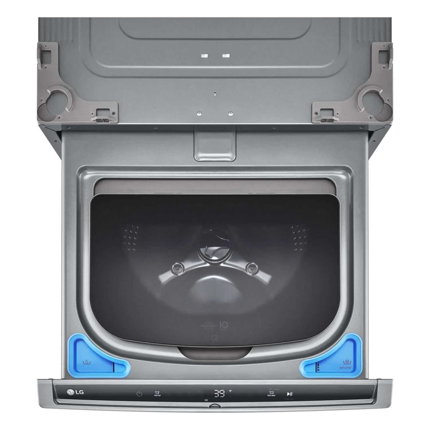LG Graphite Steel 27'' LG SideKick Pedestal Washer (1 Cu. Ft) - WD300CV
