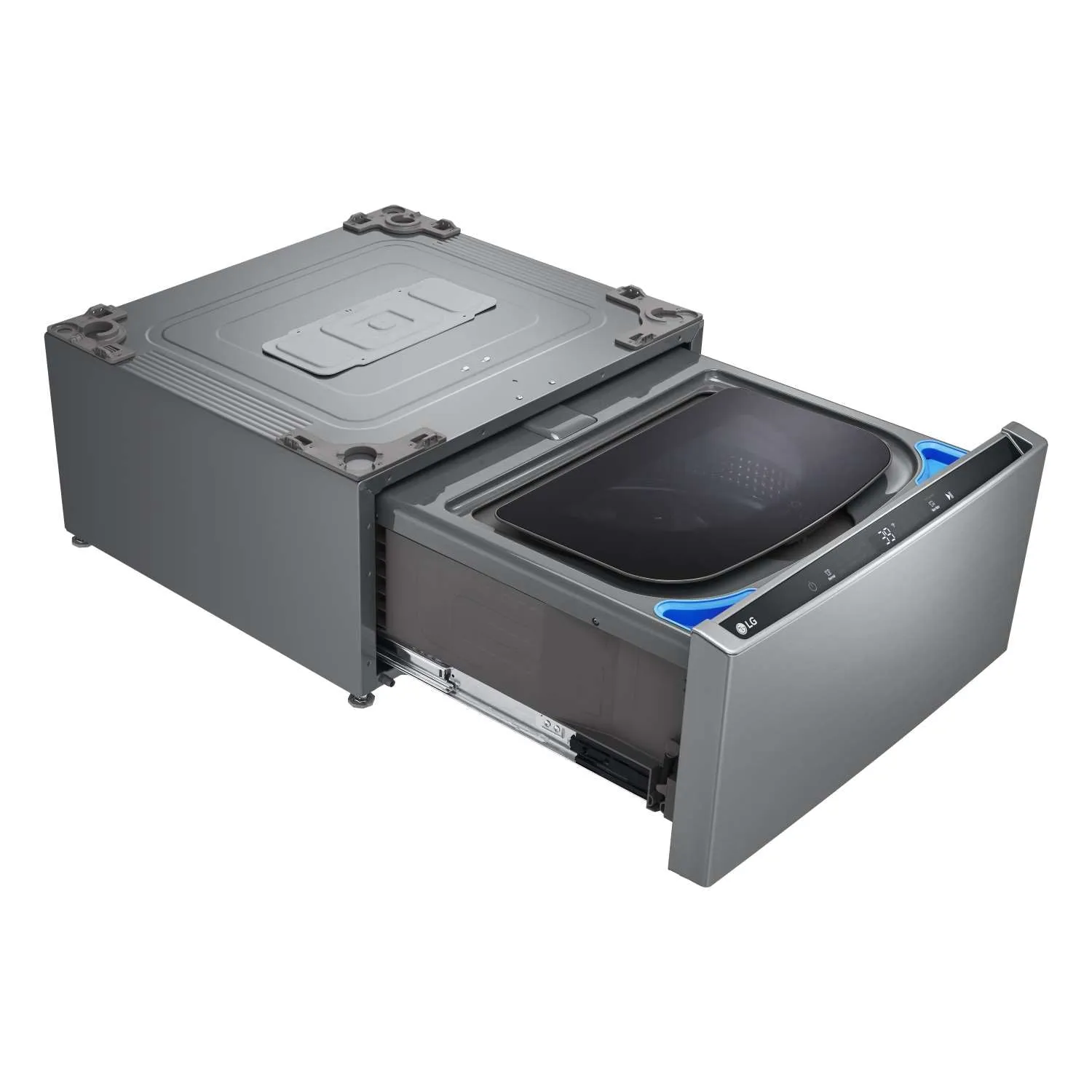 LG Graphite Steel 27'' LG SideKick Pedestal Washer (1 Cu. Ft) - WD300CV