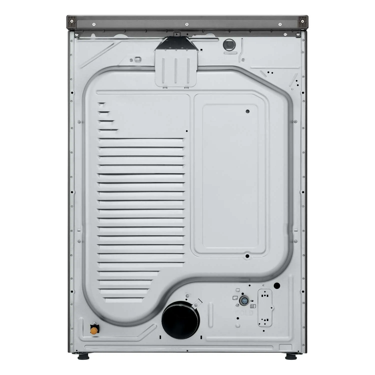 LG Graphite Steel 7.4 cu. ft. Ultra Large Capacity Smart Front Load Gas Dryer with Built-In Intelligence & TurboSteam - DLGX5501V