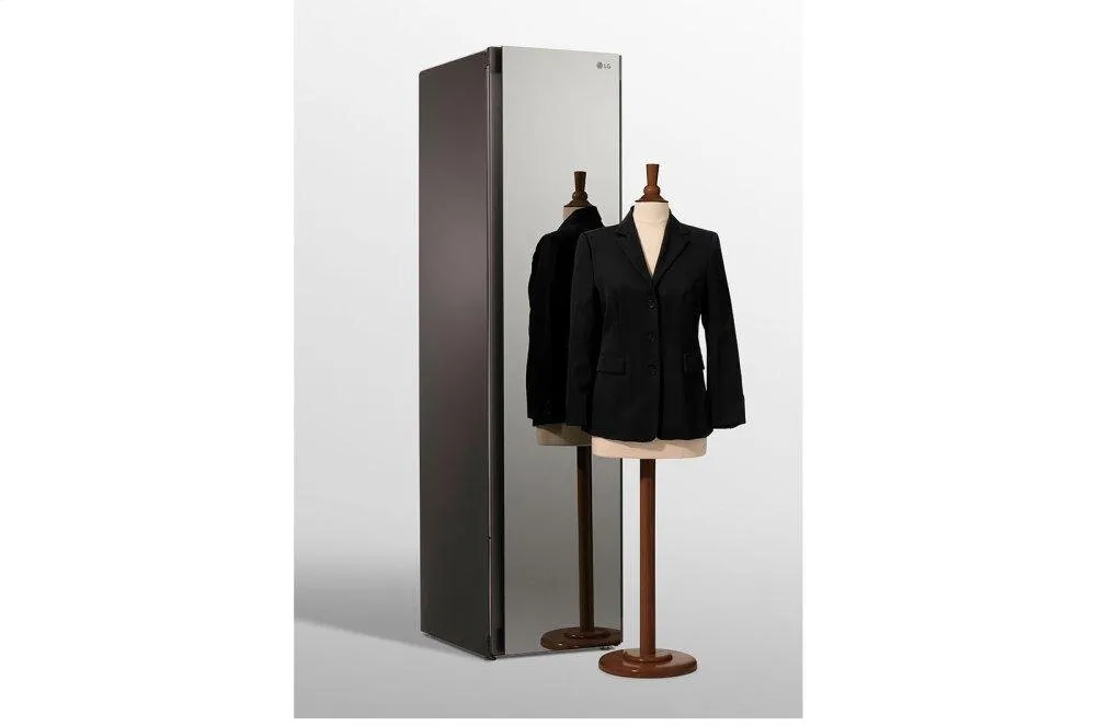 Lg S3MFBN Styler - Refresh Garments In Minutes With Smart Wi-Fi Enabled Steam Clothing Care System - Gray