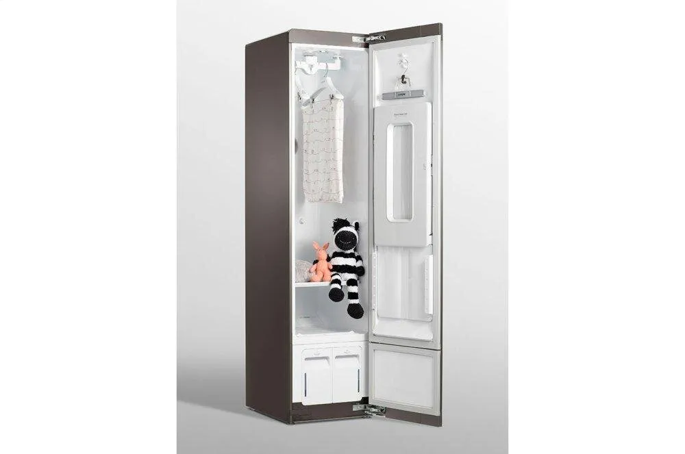 Lg S3MFBN Styler - Refresh Garments In Minutes With Smart Wi-Fi Enabled Steam Clothing Care System - Gray