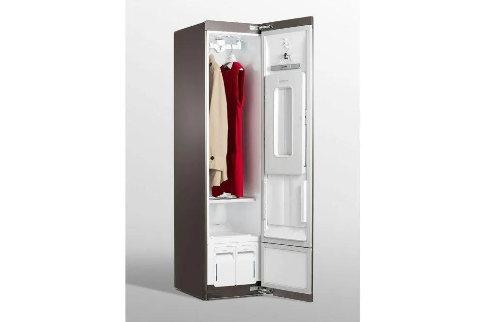Lg S3MFBN Styler - Refresh Garments In Minutes With Smart Wi-Fi Enabled Steam Clothing Care System - Gray