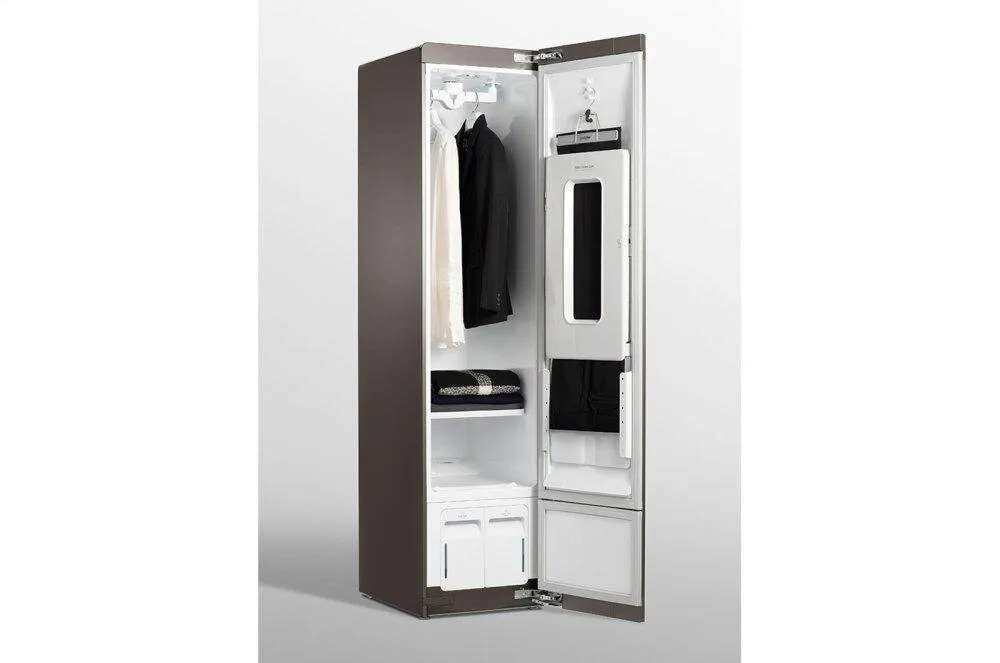 Lg S3MFBN Styler - Refresh Garments In Minutes With Smart Wi-Fi Enabled Steam Clothing Care System - Gray