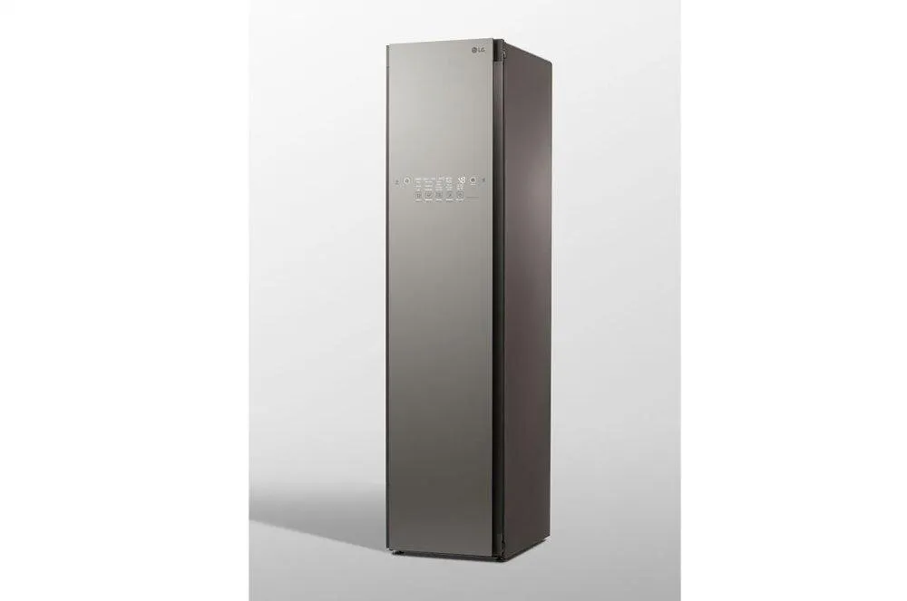 Lg S3MFBN Styler - Refresh Garments In Minutes With Smart Wi-Fi Enabled Steam Clothing Care System - Gray