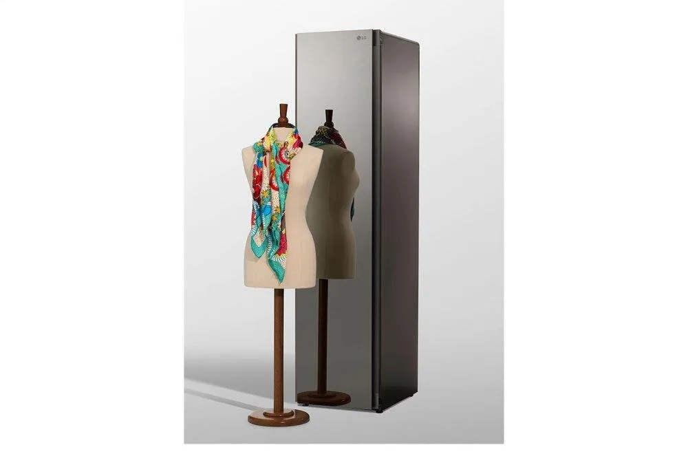 Lg S3MFBN Styler - Refresh Garments In Minutes With Smart Wi-Fi Enabled Steam Clothing Care System - Gray