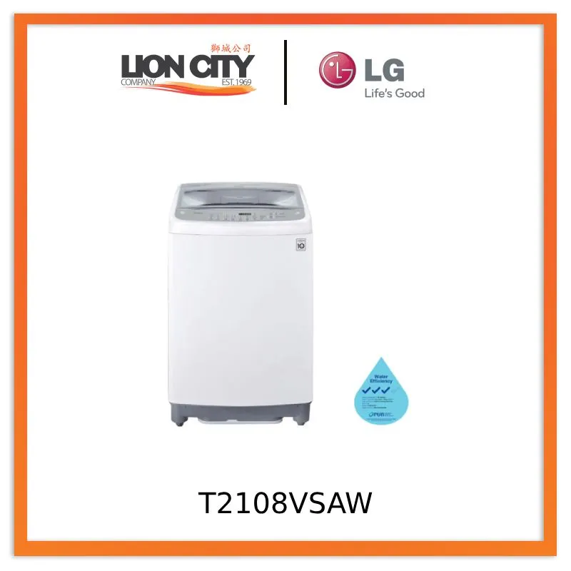 LG T2108VSAW 8KG Smart Inverter Top Load Washer (8KG)