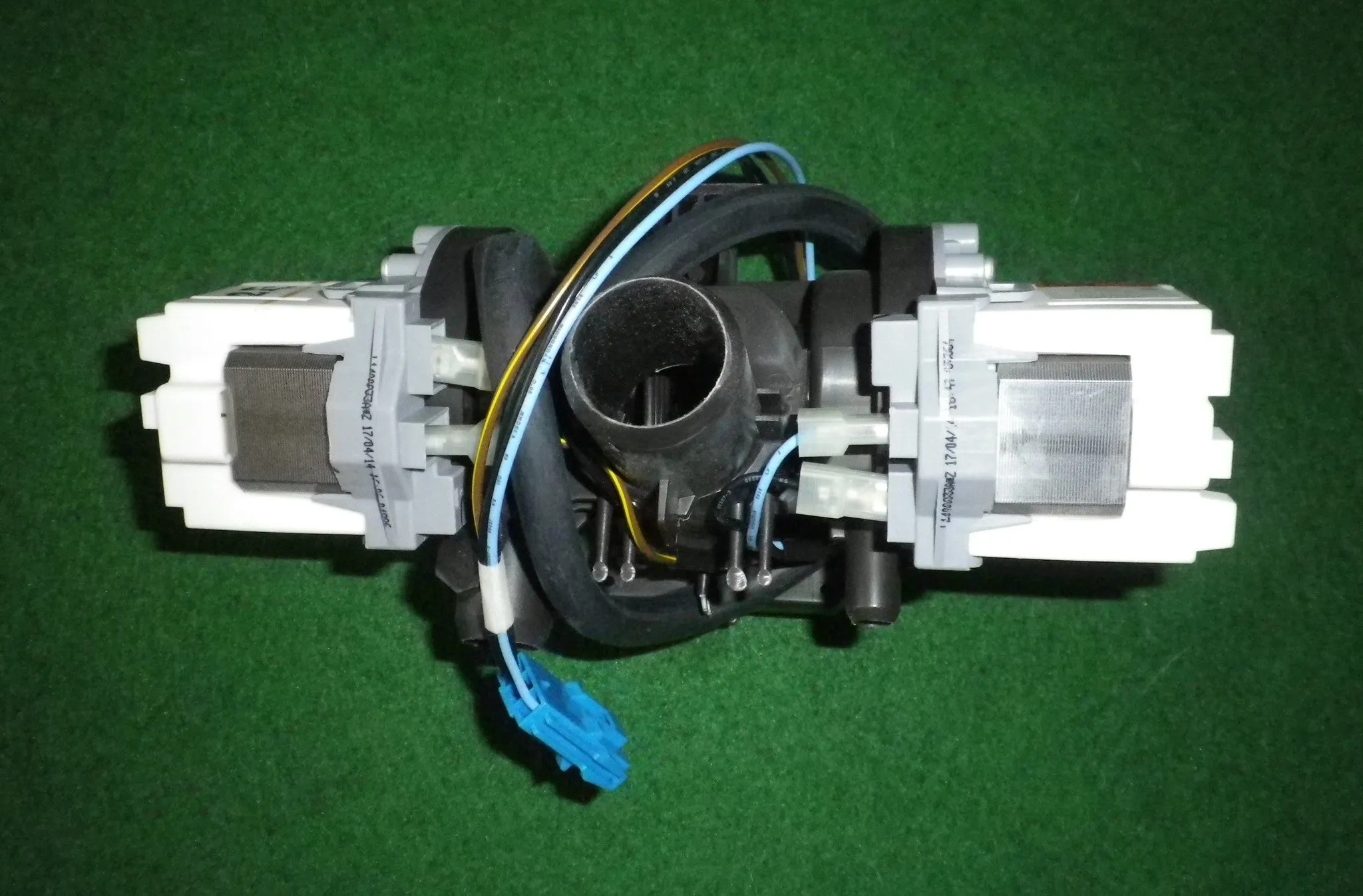LG WD-1285RD Complete Dual Magnetic Drain Pump Motor Assy - Part # 5859ER1002F