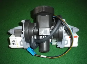 LG WD-1285RD Complete Dual Magnetic Drain Pump Motor Assy - Part # 5859ER1002F