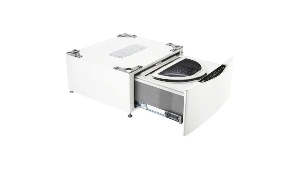 Lg WD100CW 1.0 Cu. Ft. Lg Sidekick&#8482; Pedestal Washer, Lg Twinwash&#8482; Compatible